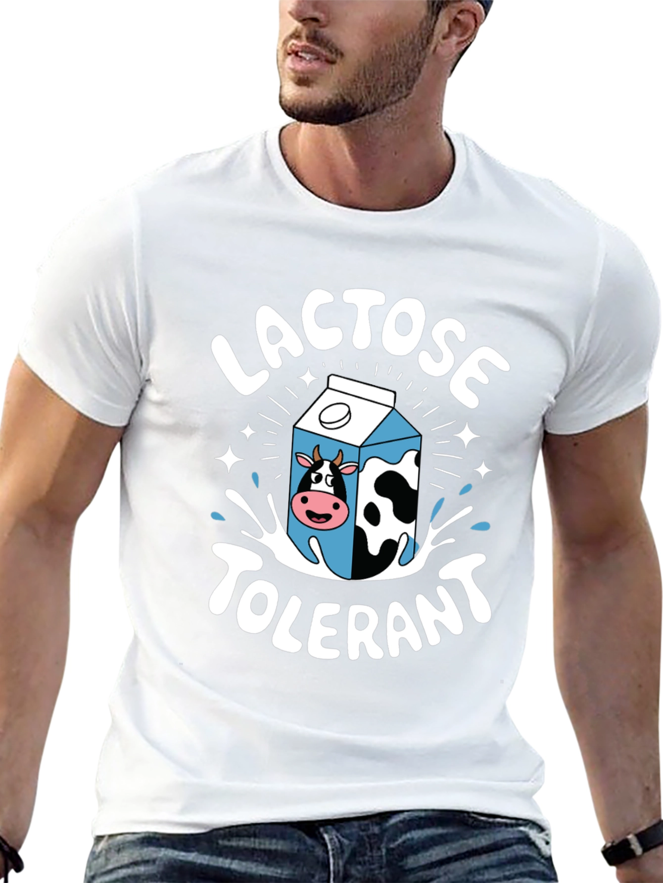 Lactose Tolerant Graphic T-Shirt