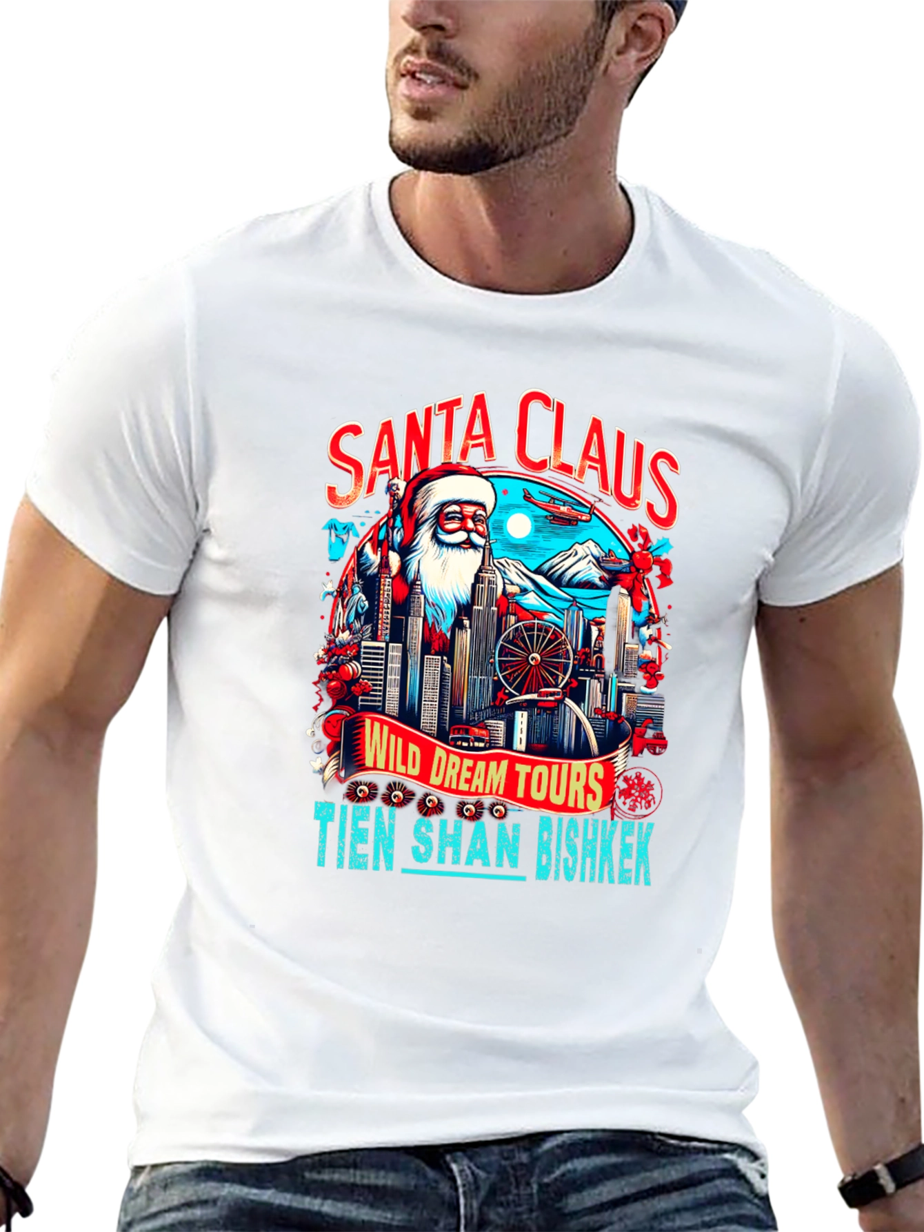 Santa Claus Wild Dream Tours T-Shirt