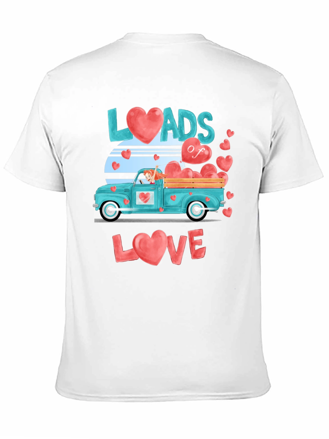 Loads of Love Valentines Day Graphic Tee