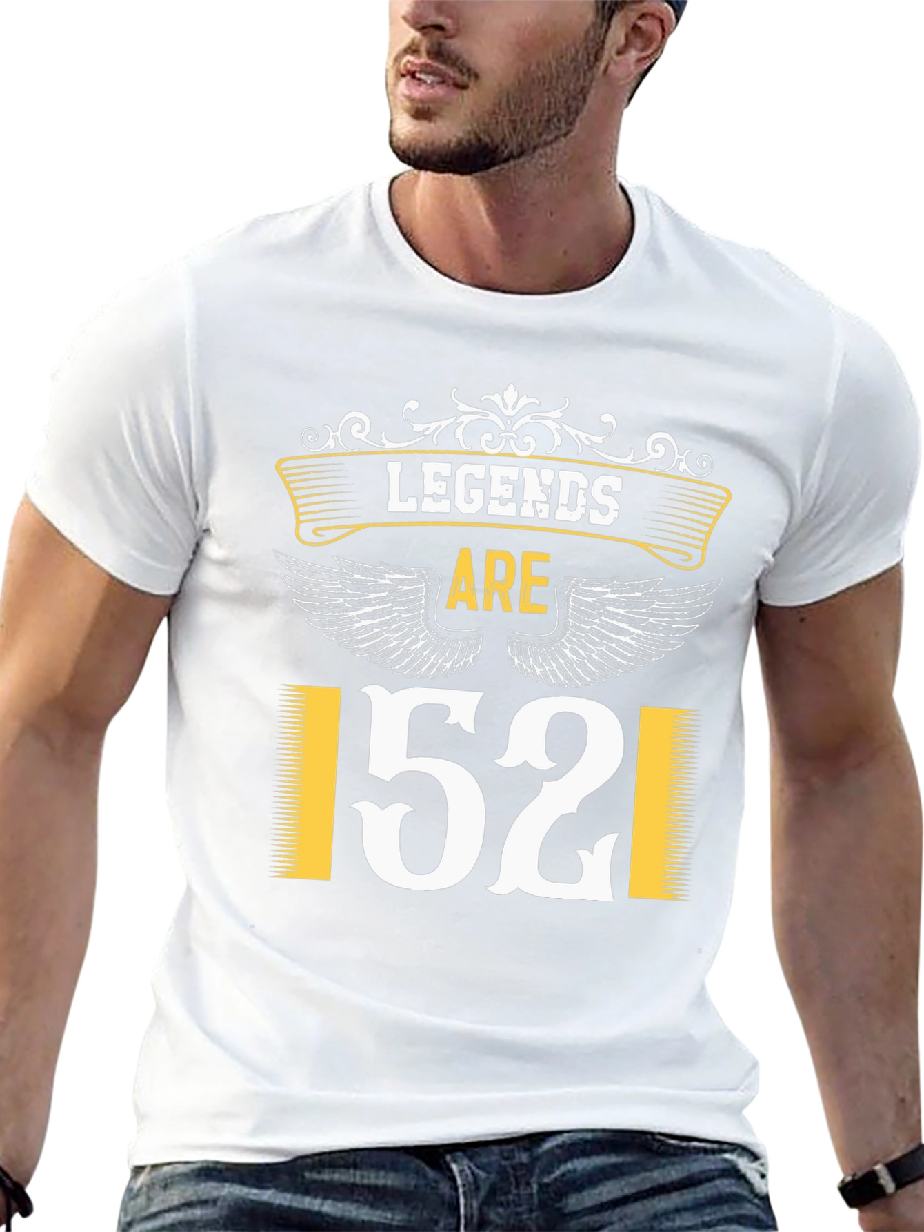 Legends Are 52 T-Shirt - Birthday Gift