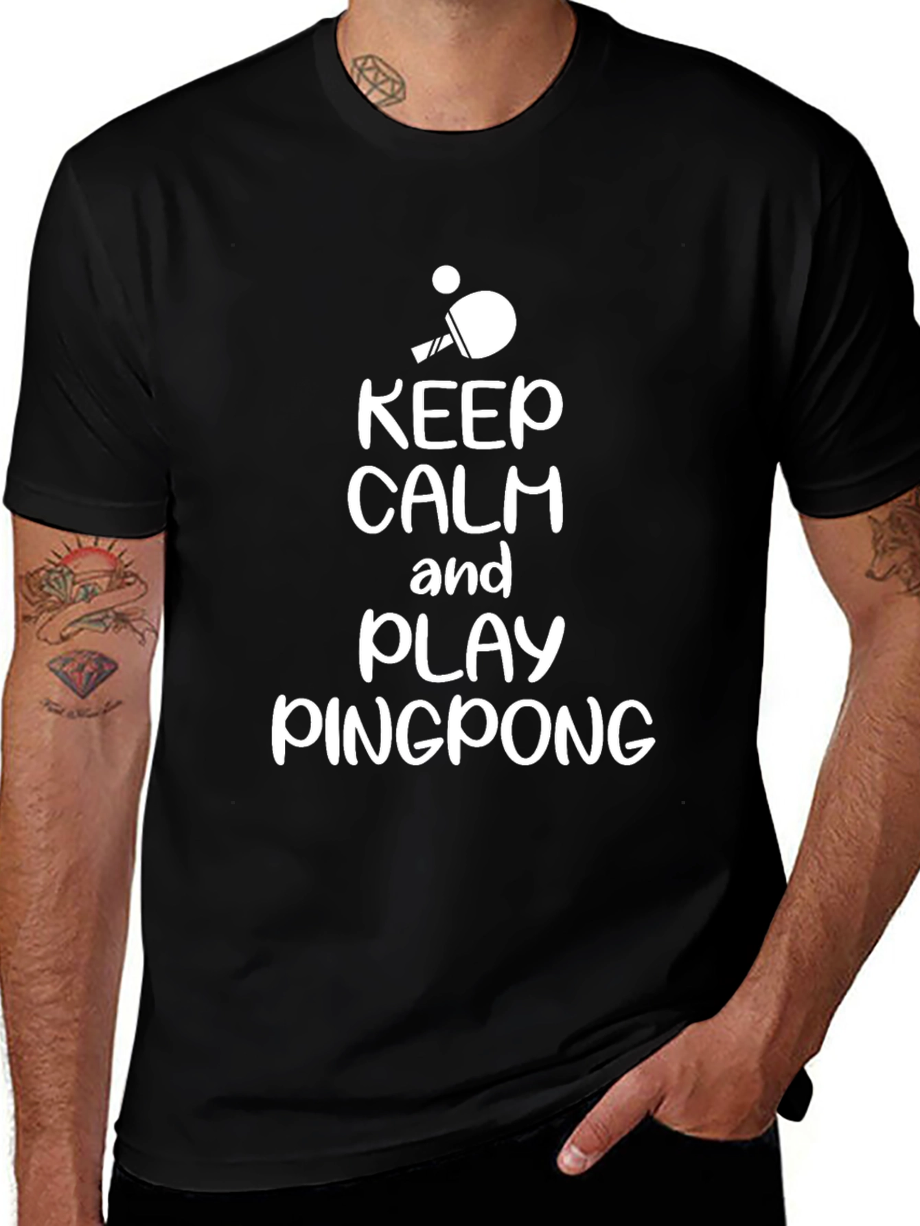 Keep Calm and Play Ping Pong T-Shirt