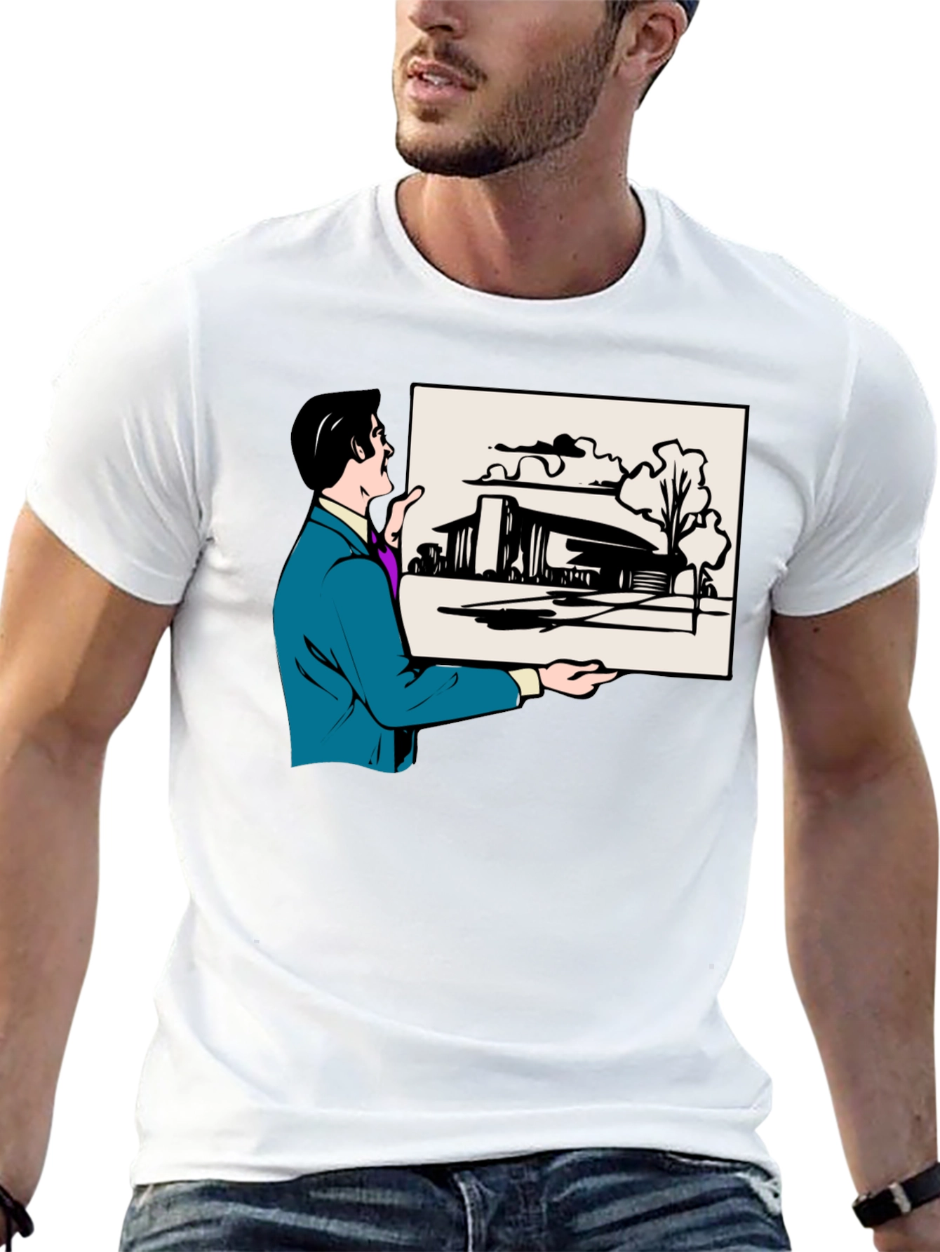 Modern Architect T-Shirt - Unique Design