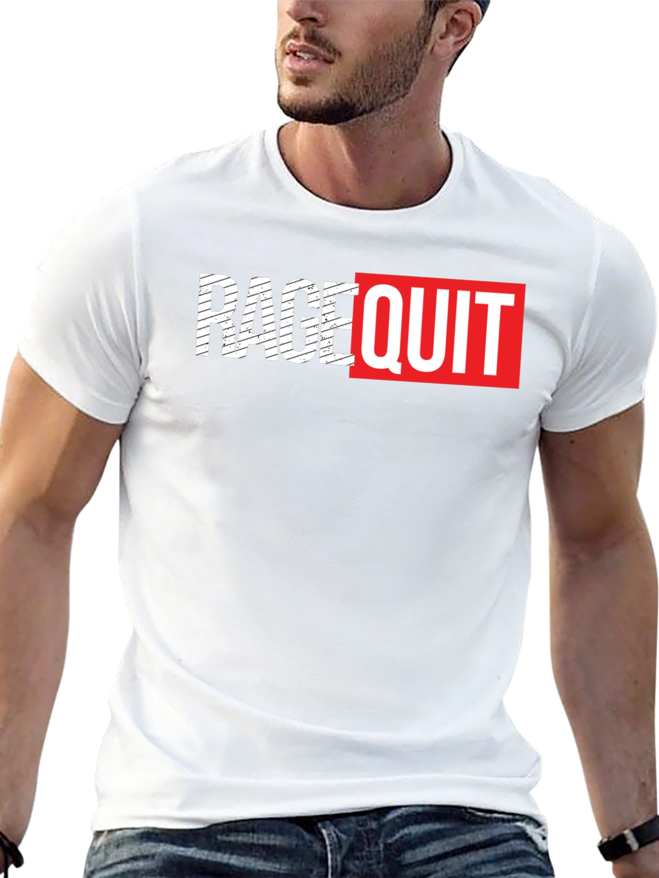 Rage Quit Graphic Tee - Gamer Style