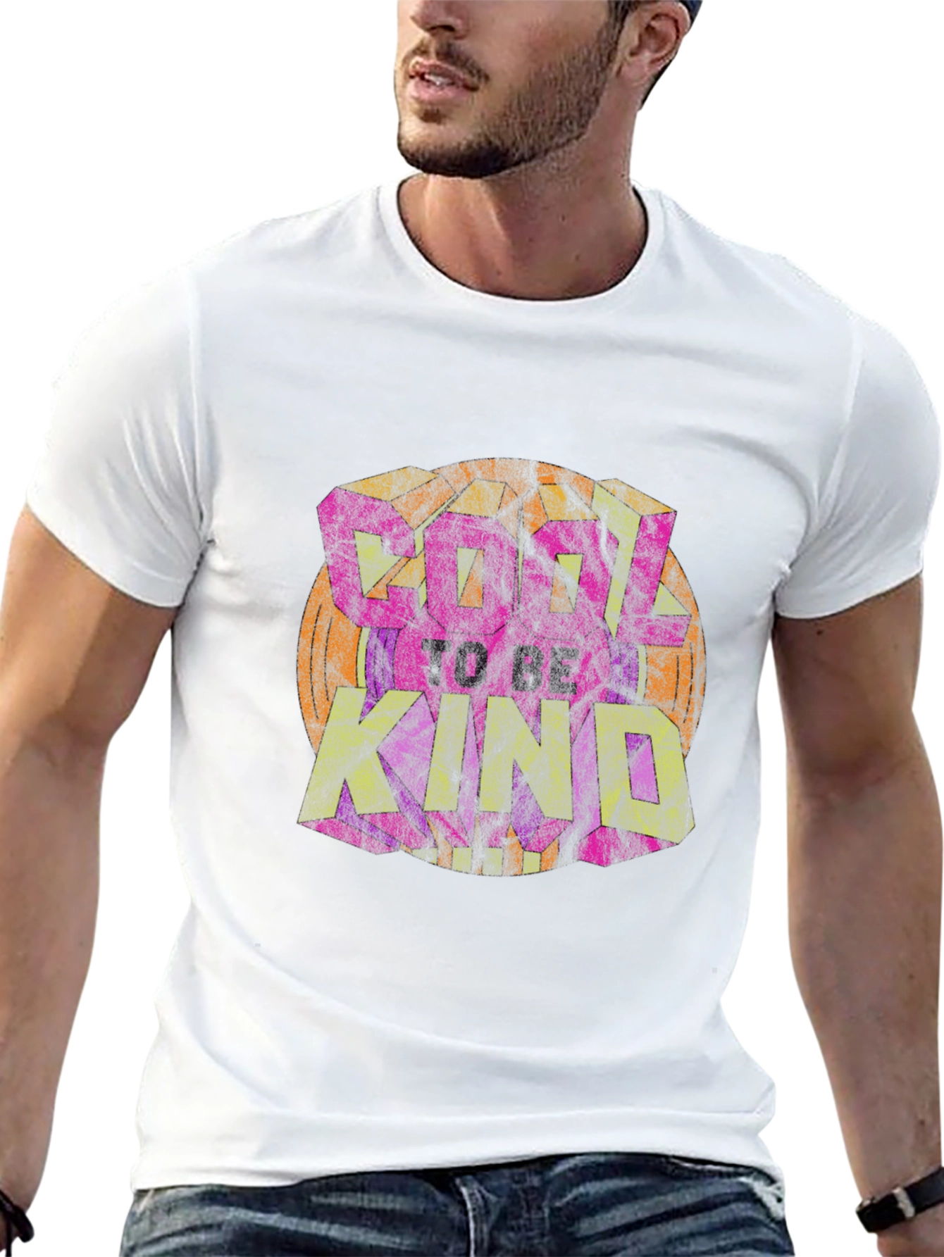 Cool to Be Kind Graphic Tee - Black