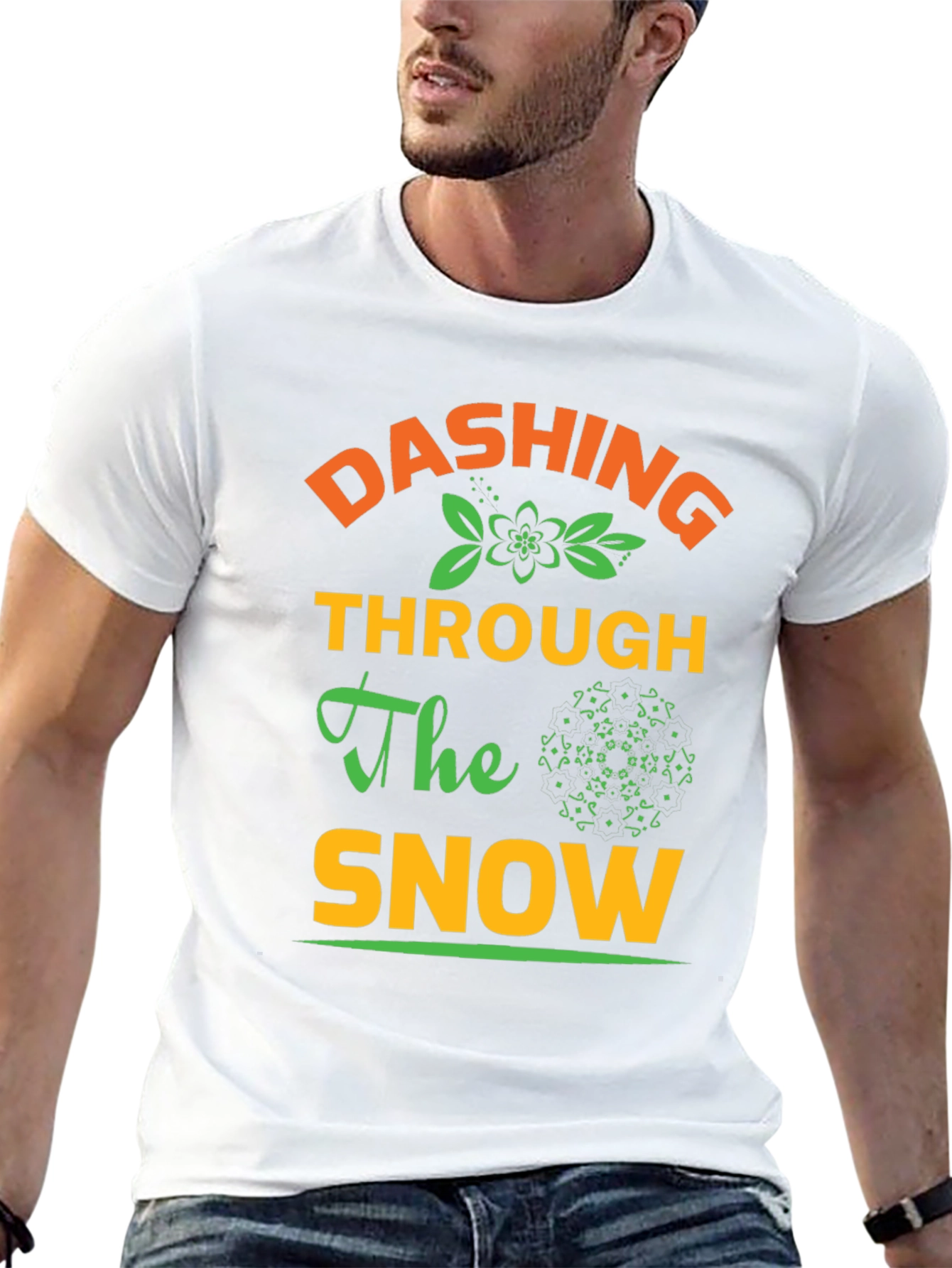 Dashing Through the Snow Holiday Tee