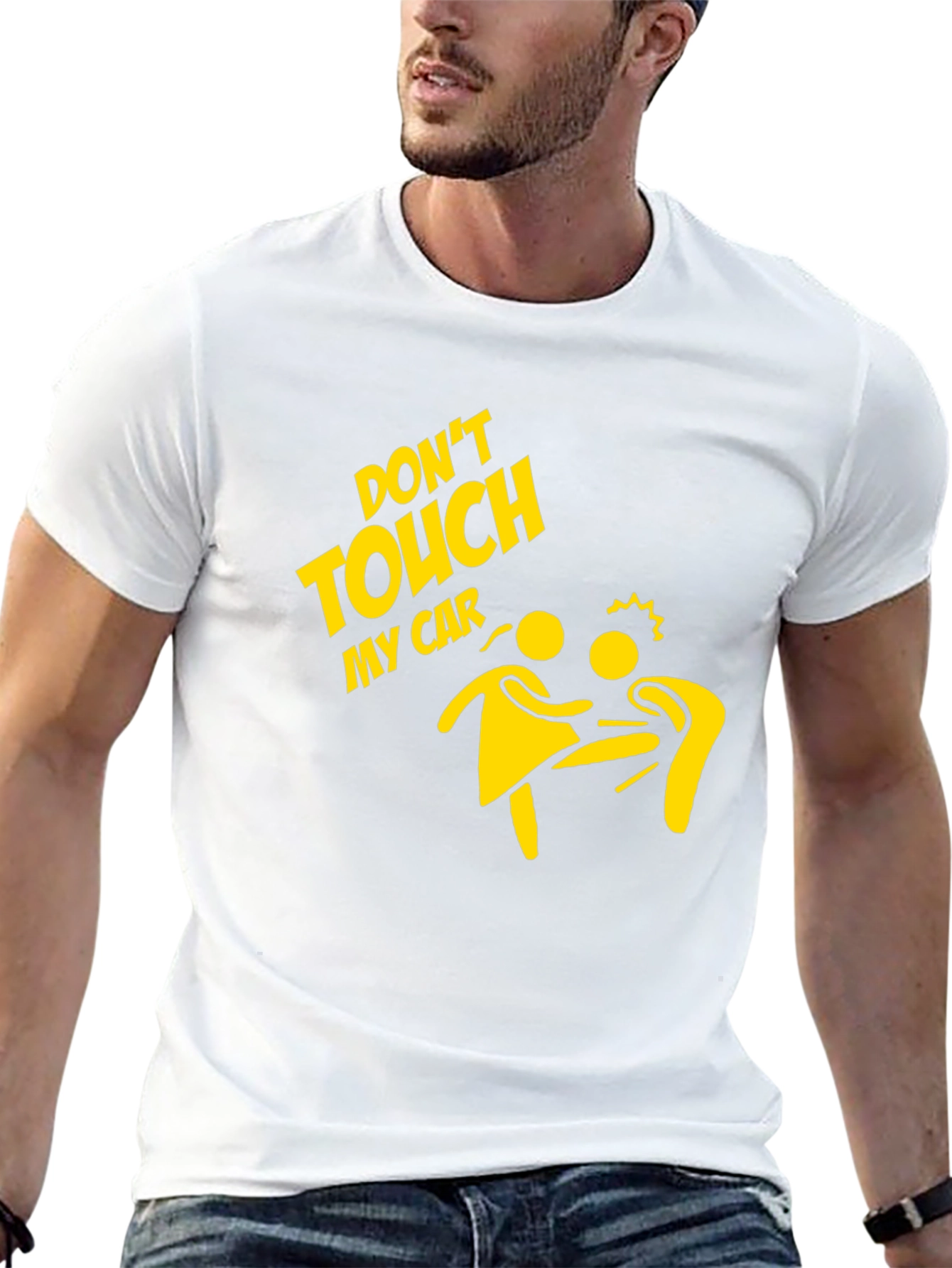 Dont Touch My Car Graphic T-Shirt