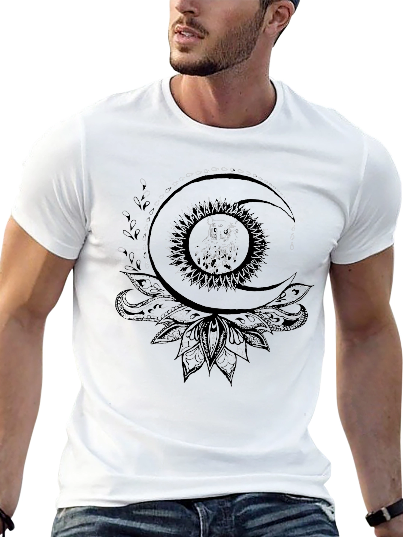 Moon Owl Graphic Tee