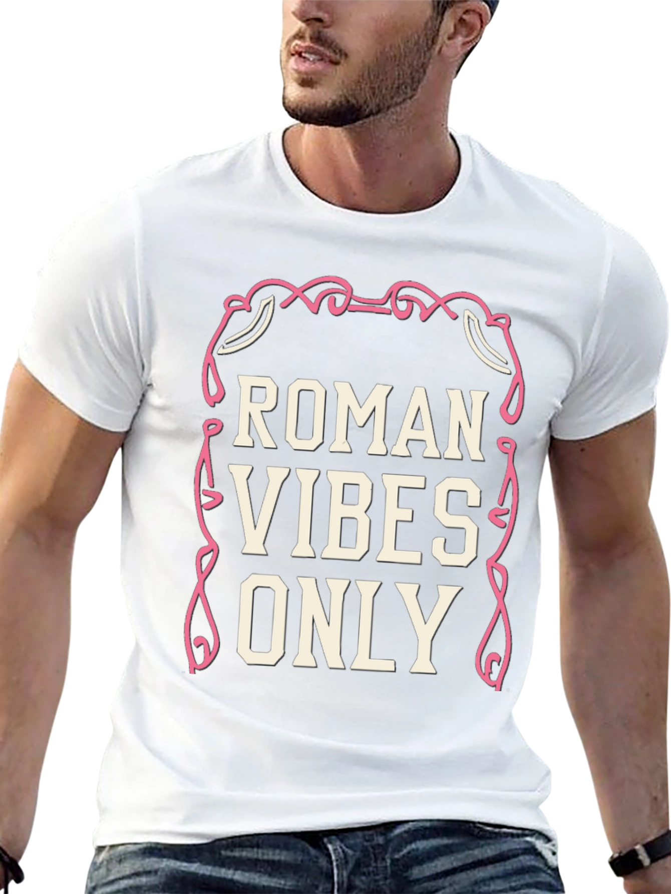 Roman Vibes Only Graphic Tee