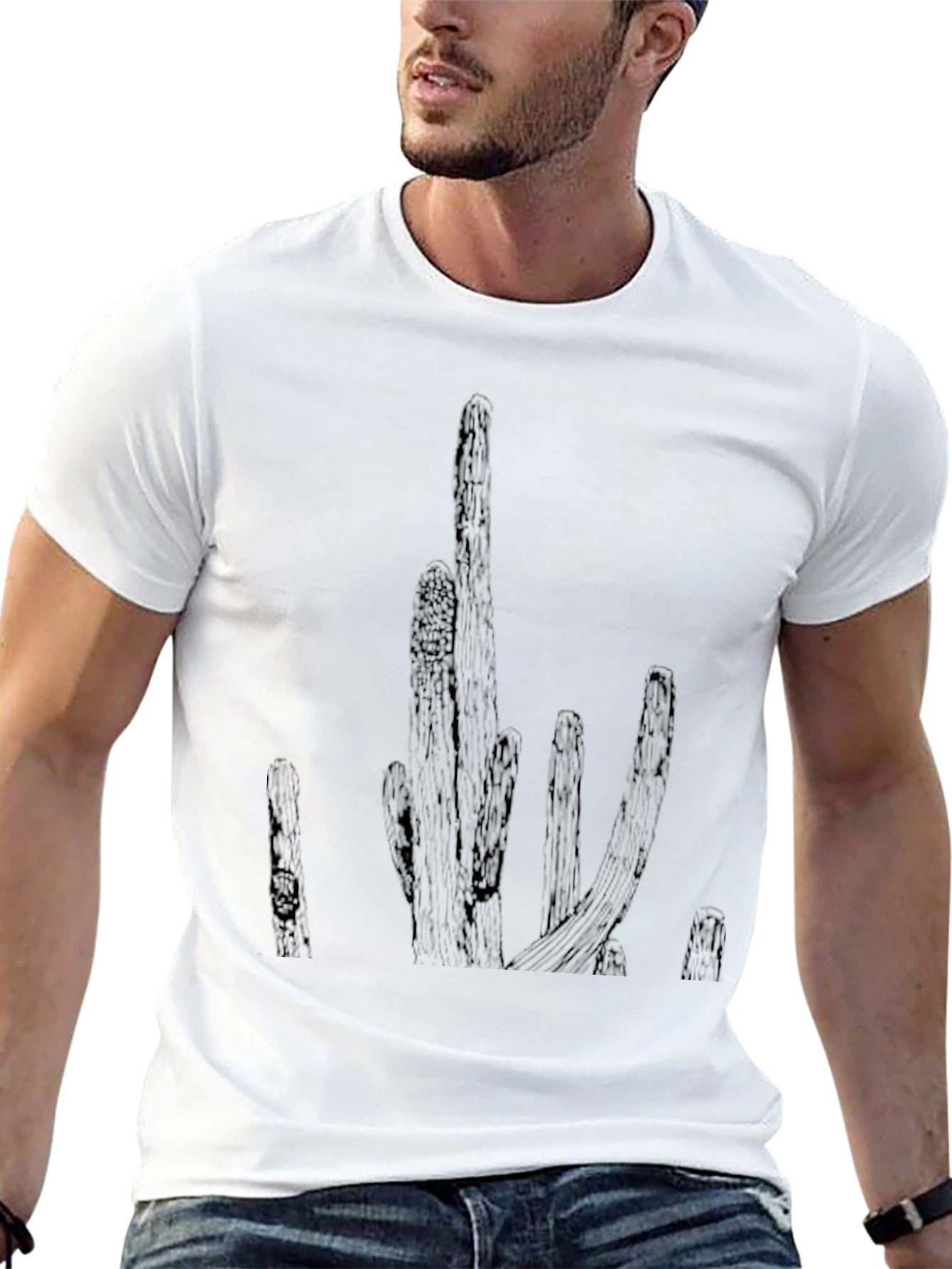 Cactus Graphic Tee - Desert Vibes