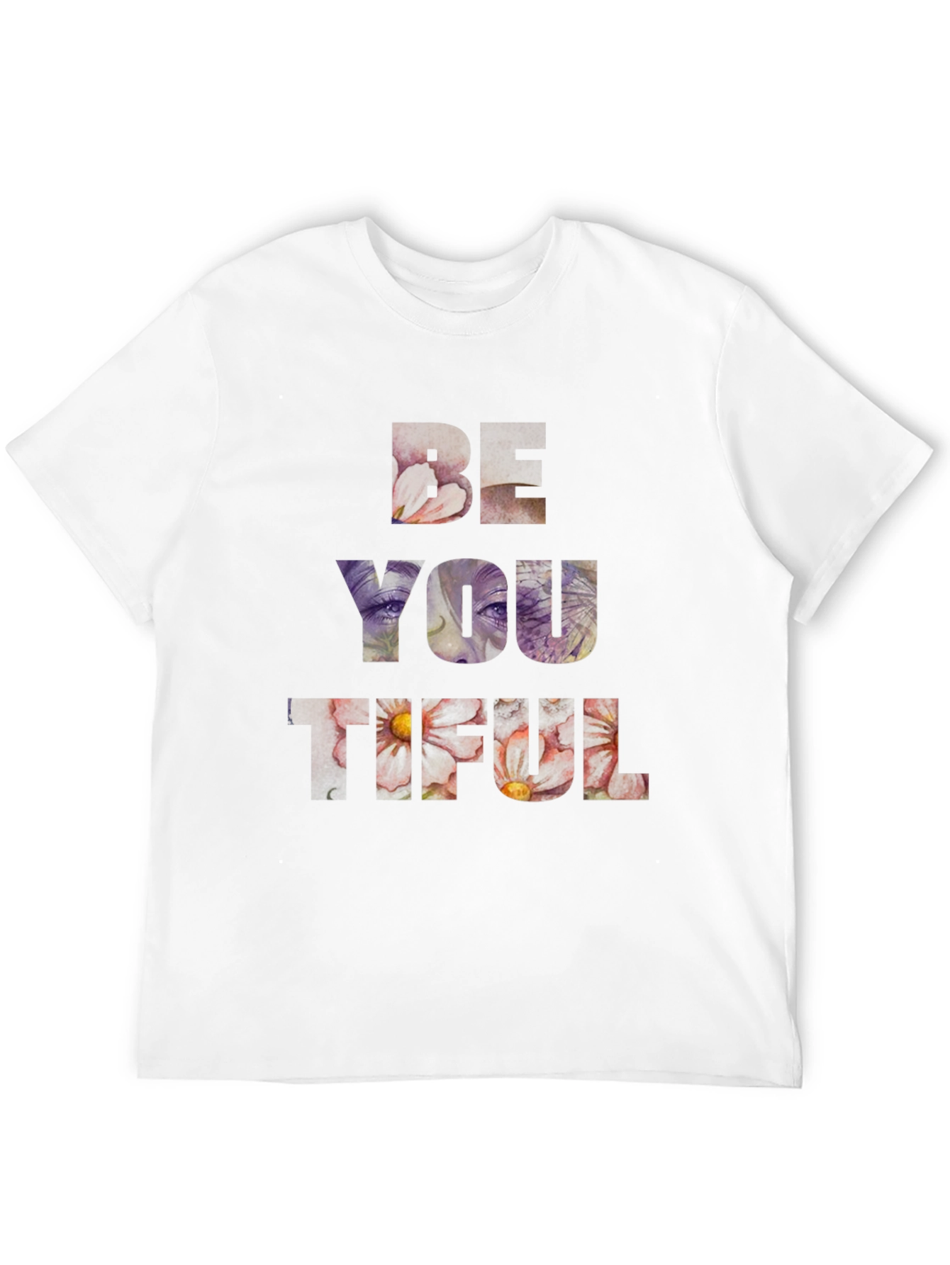 Be You Tiful Graphic T-Shirt - Unisex Black Tee
