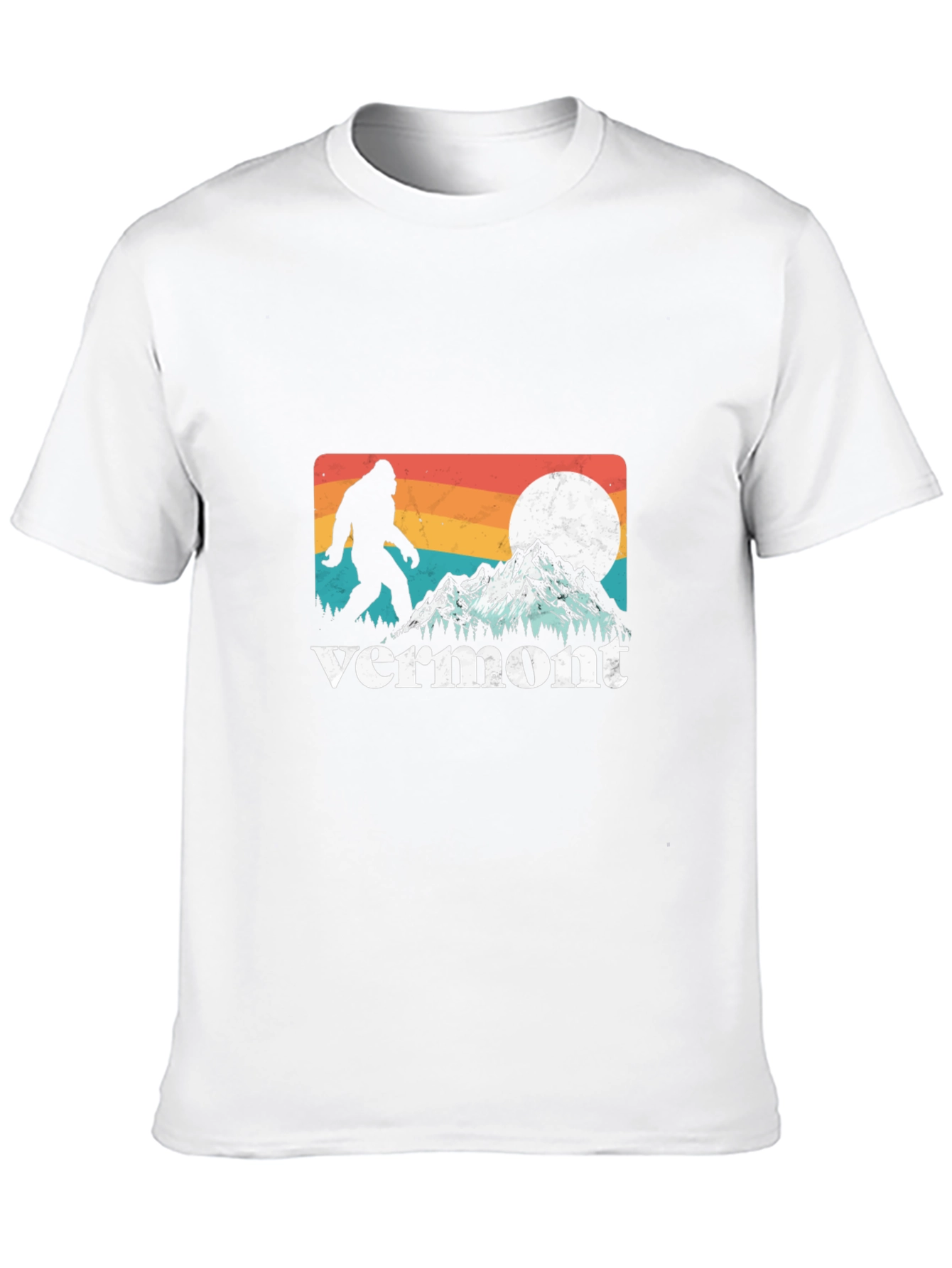 Vermont Bigfoot Retro T-Shirt