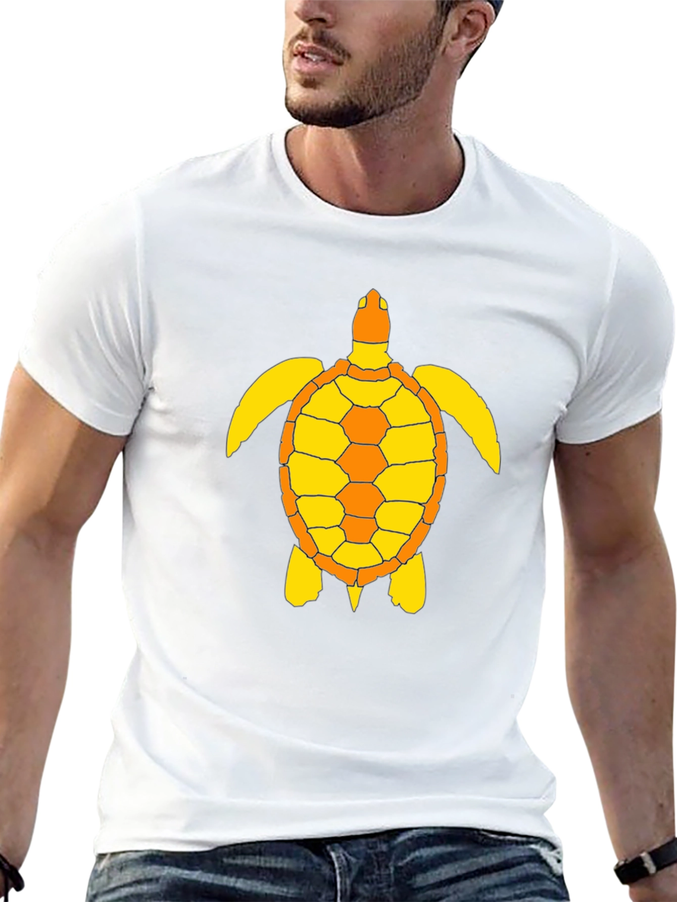 Turtle Graphic T-Shirt - Casual Comfort