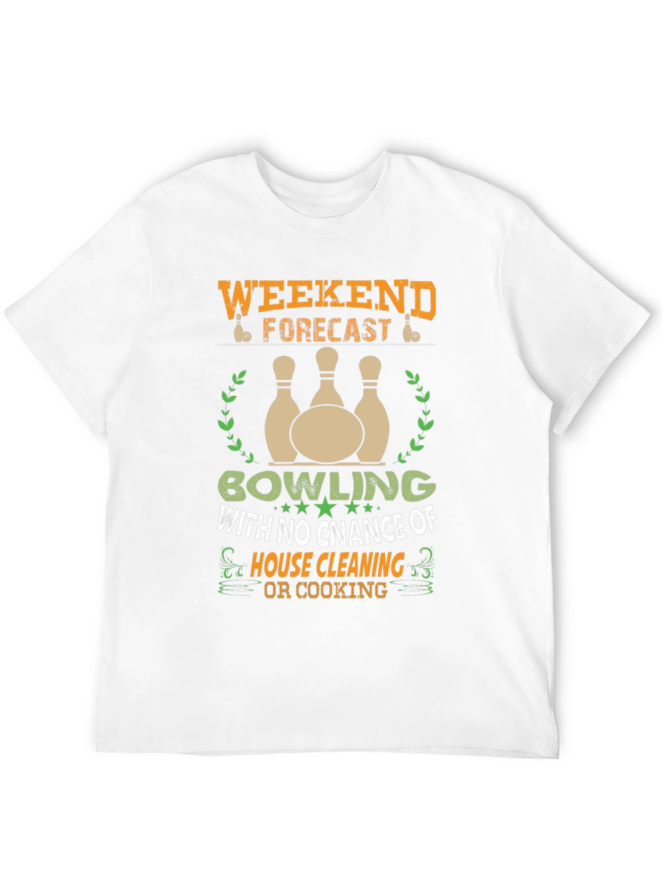 Bowling Weekend Forecast T-Shirt