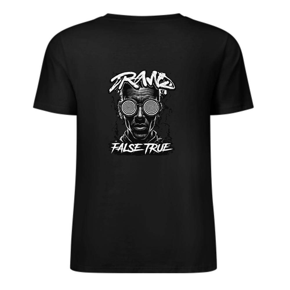 TRANCE False True Graphic T-Shirt | Hypnotic Streetwear Anime Style Tee(z131)