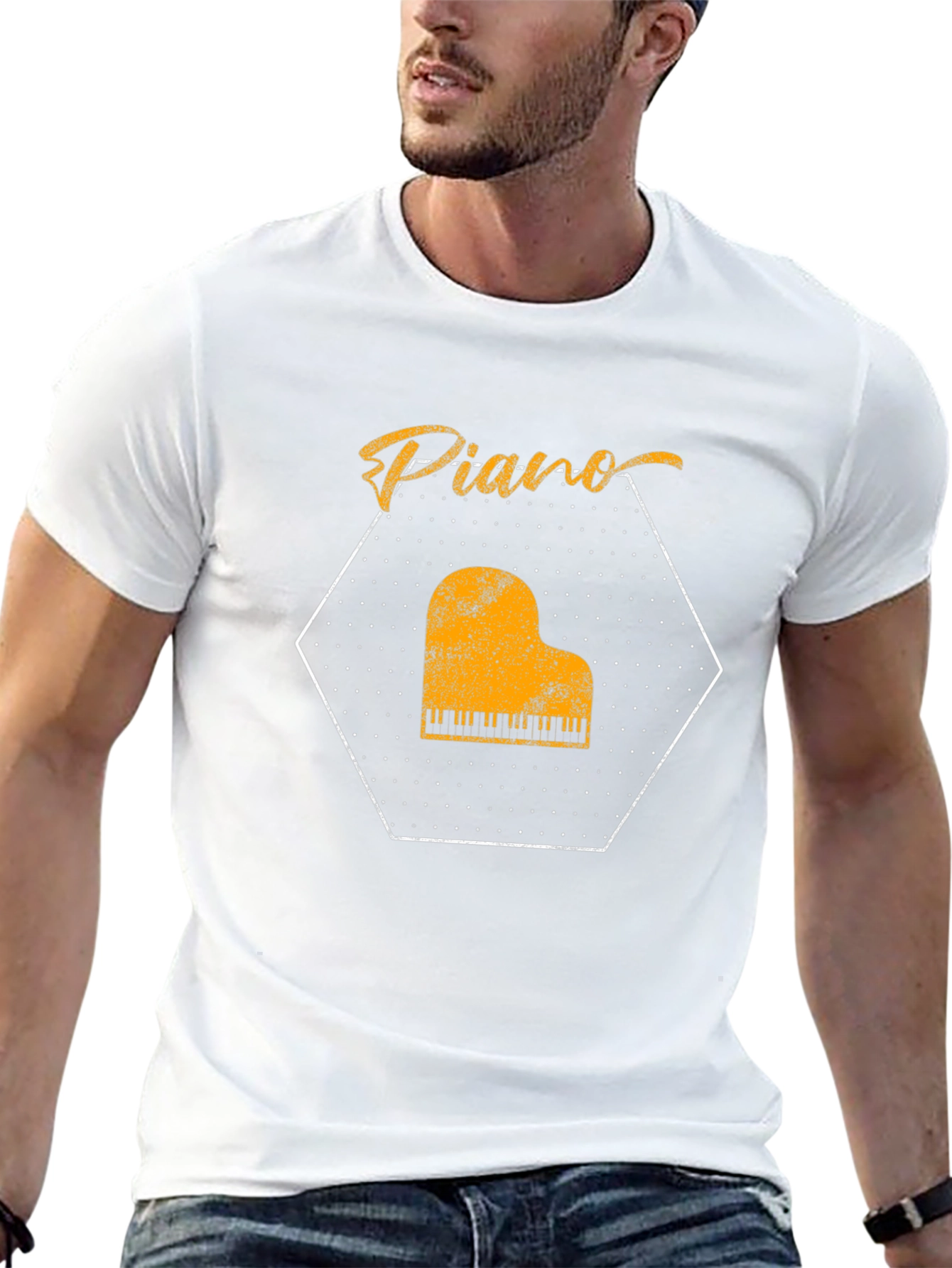 Piano T-Shirt - Music Lover Tee