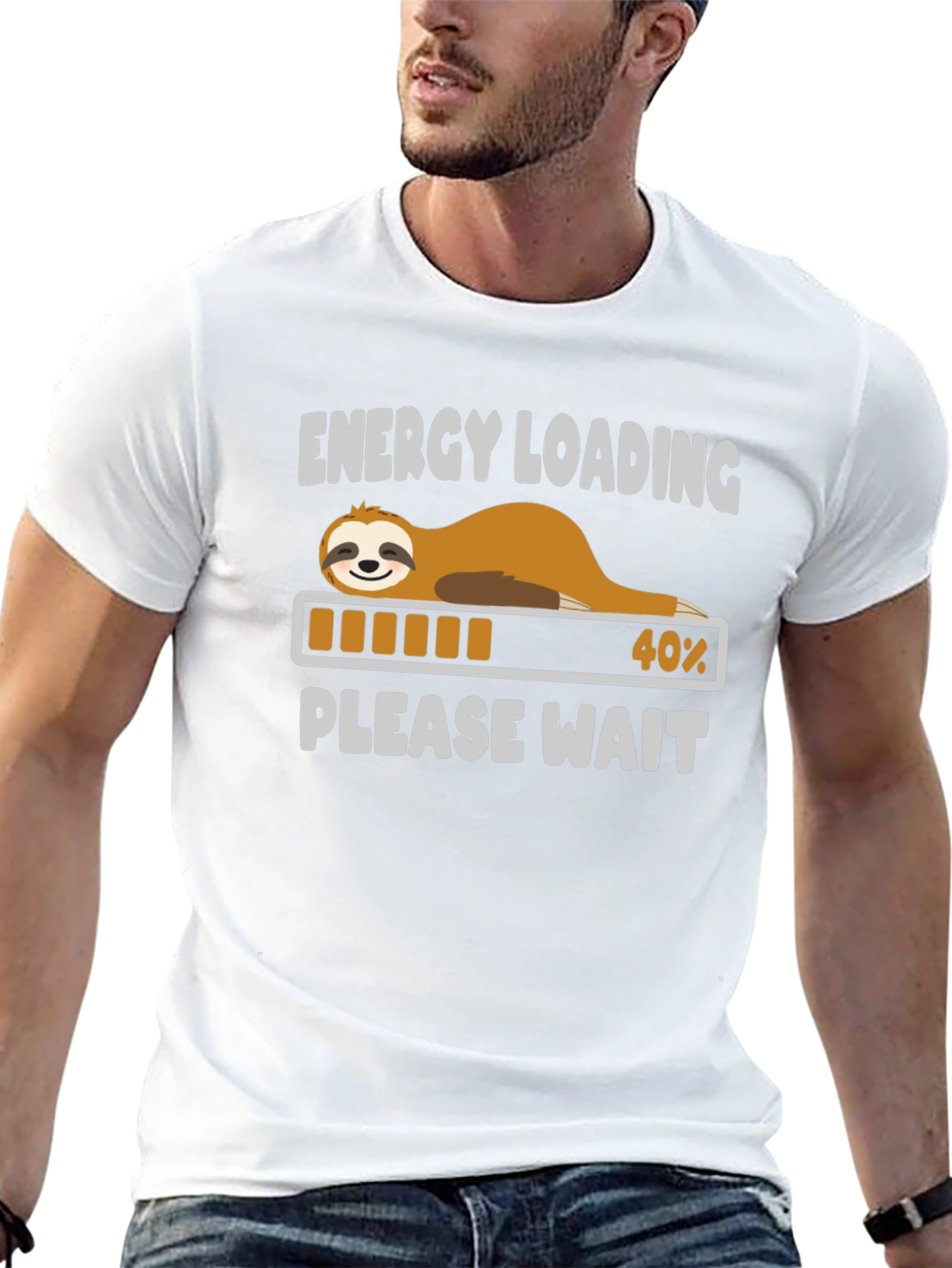 Energy Loading Sloth T-Shirt