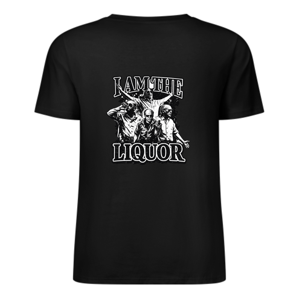 I Am The Liquor Graphic T-Shirt | Vintage Funny Drinking Meme Tee(z132)