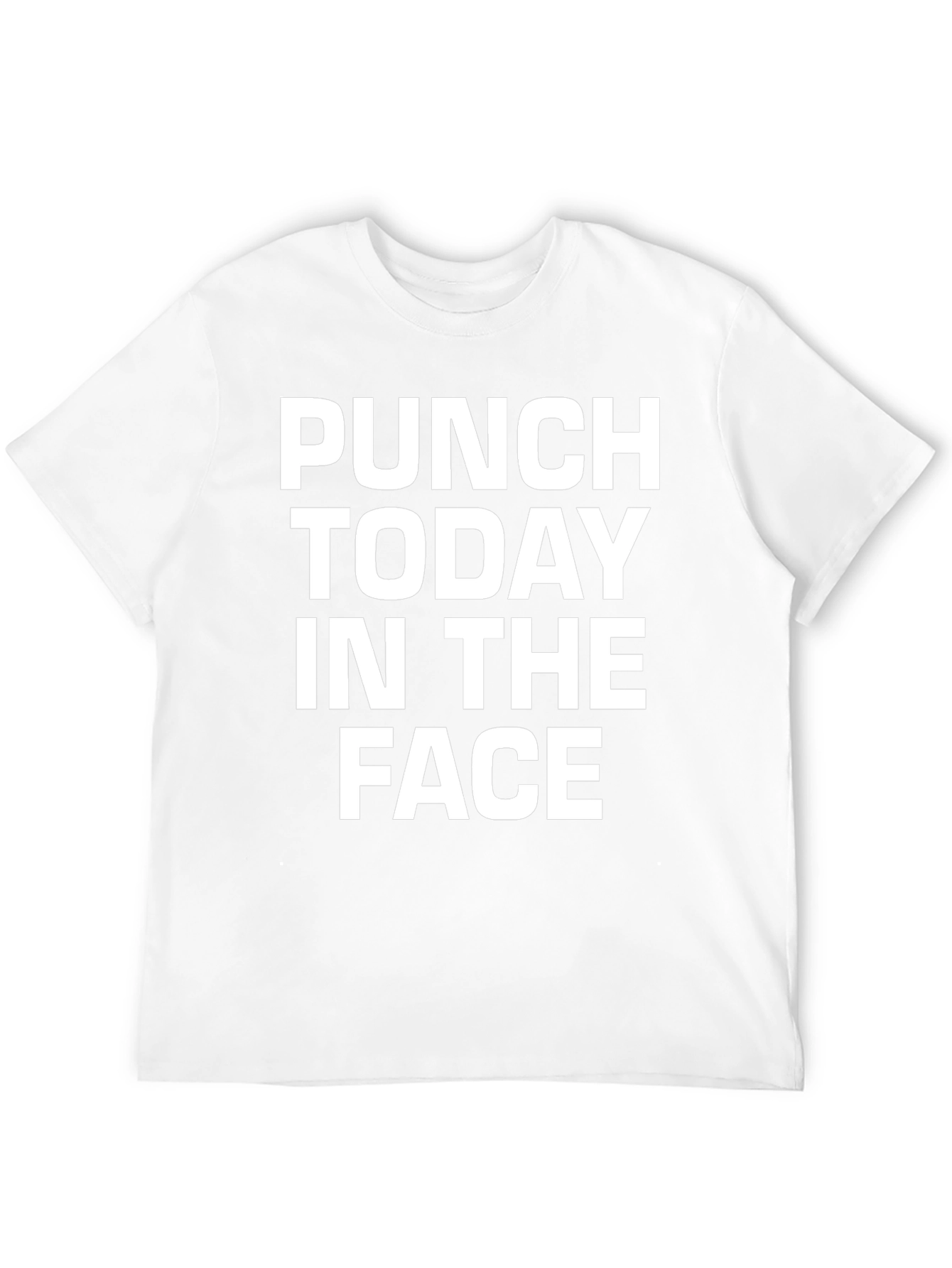 Punch Today in the Face Graphic Tee - Black