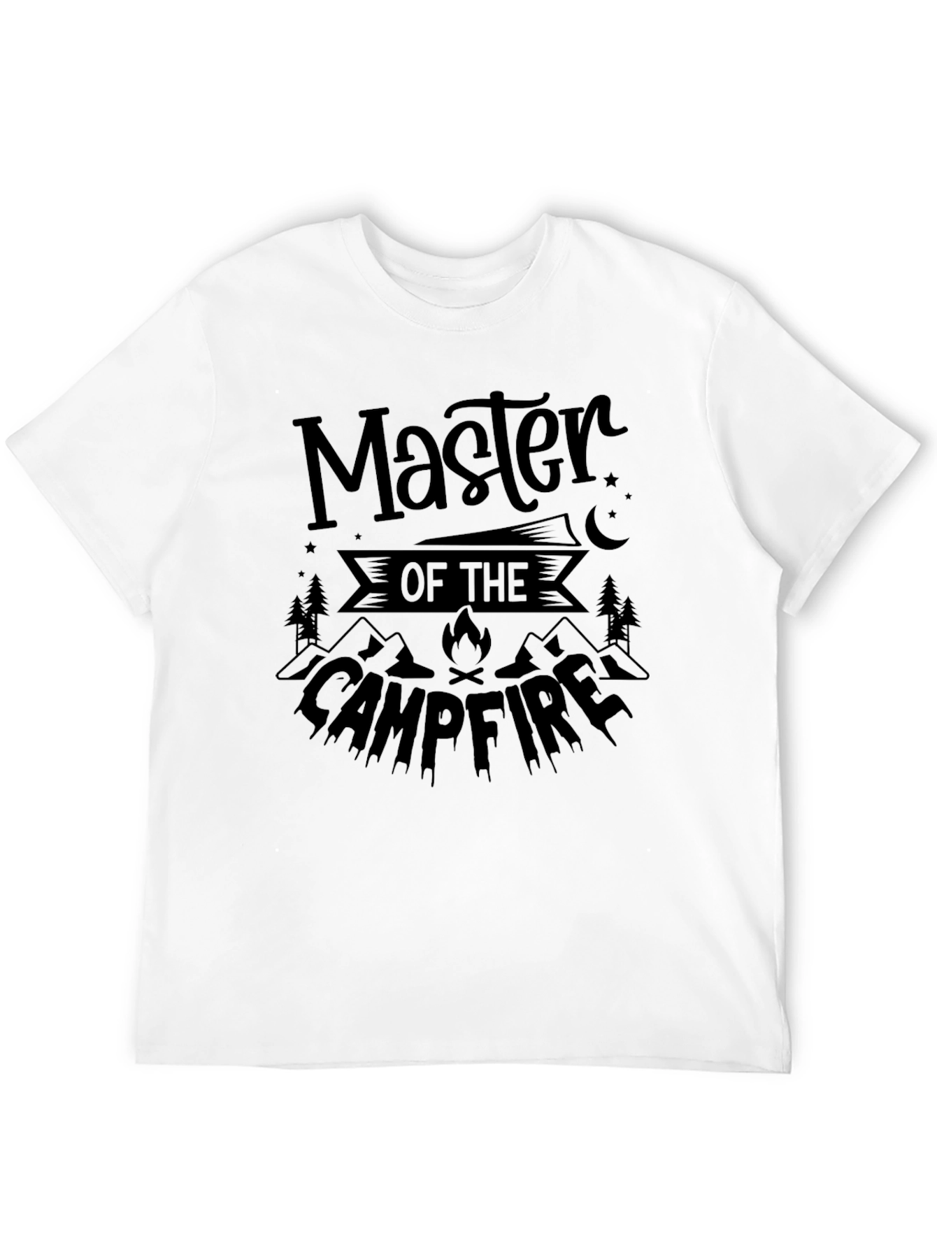 Master of Campfire Graphic Tee - Camping T-Shirt