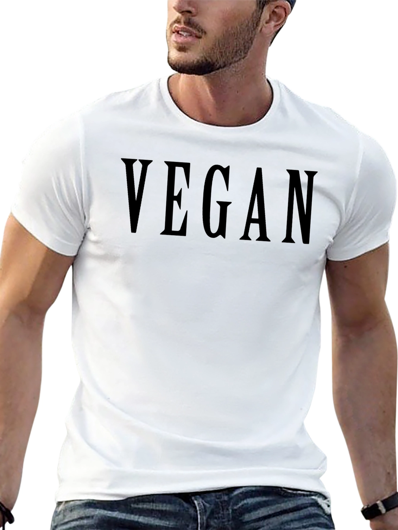 Vegan Text Tee - Unisex