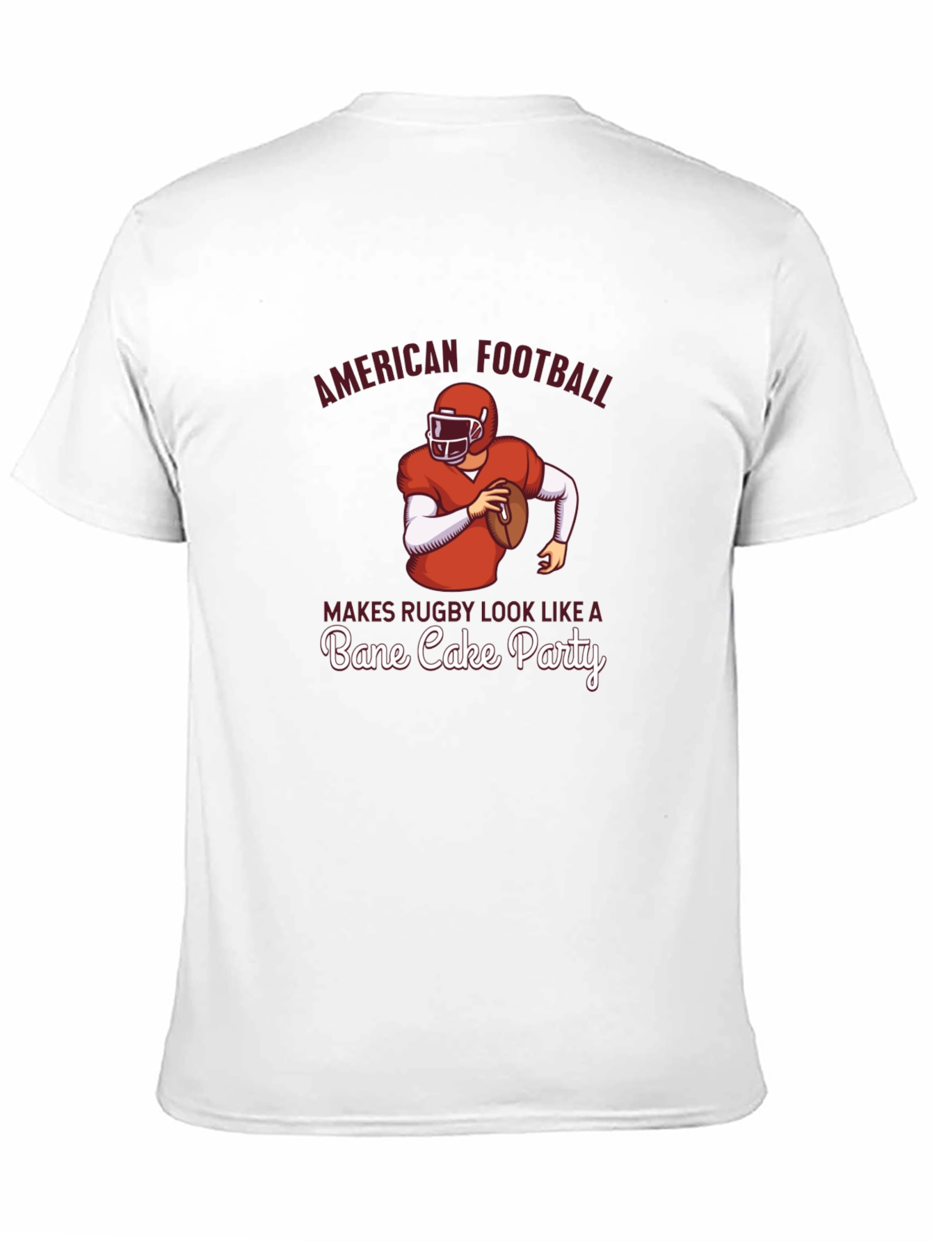 American Football vs Rugby Graphic Tee