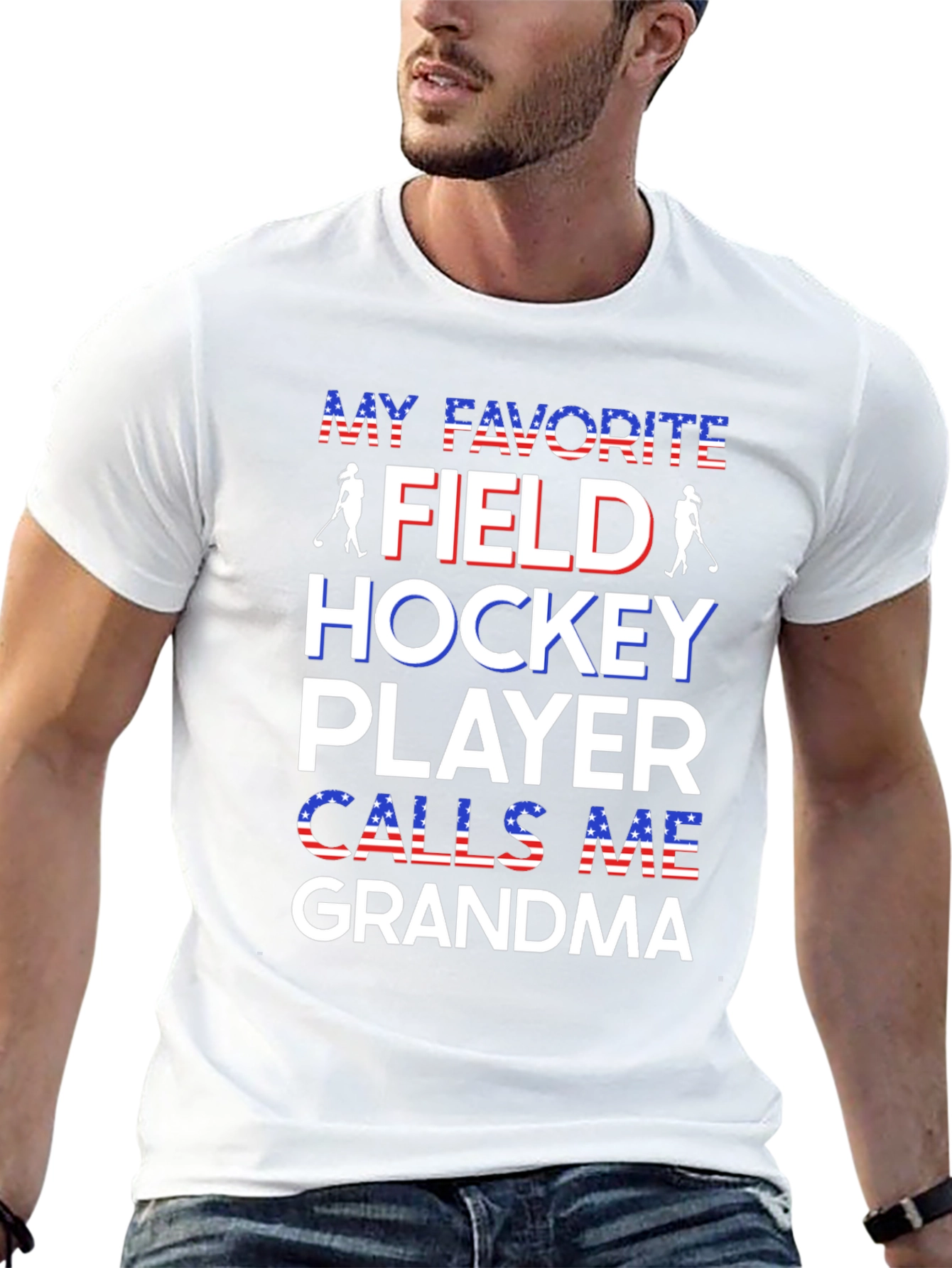 Favorite Field Hockey Grandma T-Shirt