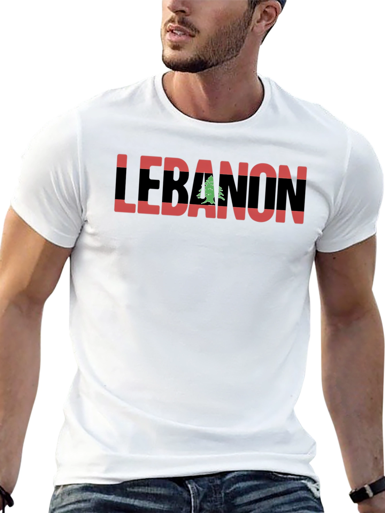 Lebanon Flag T-Shirt - Country Pride Tee