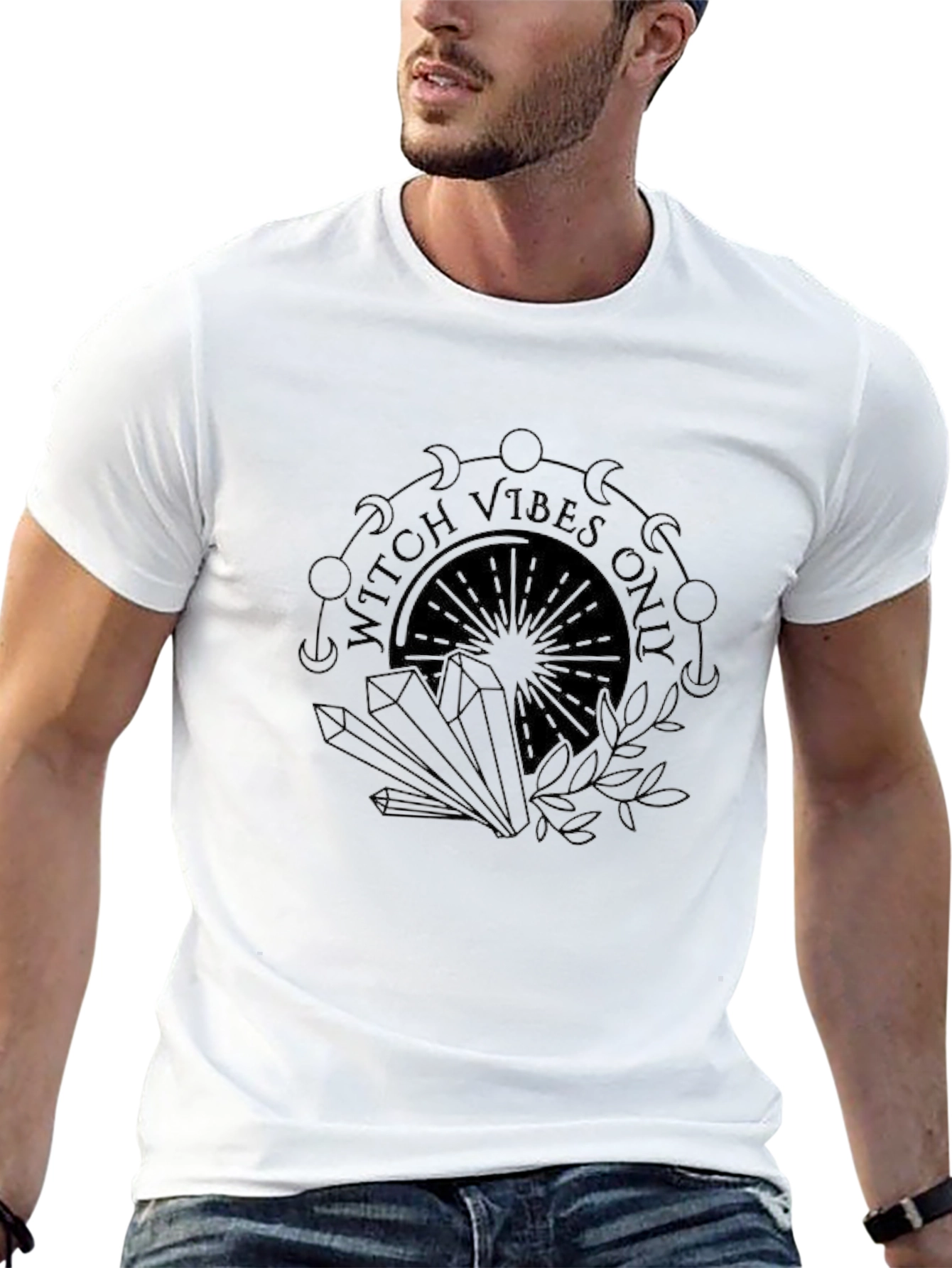 Witch Vibes Only T-Shirt - Gothic Fashion Tee