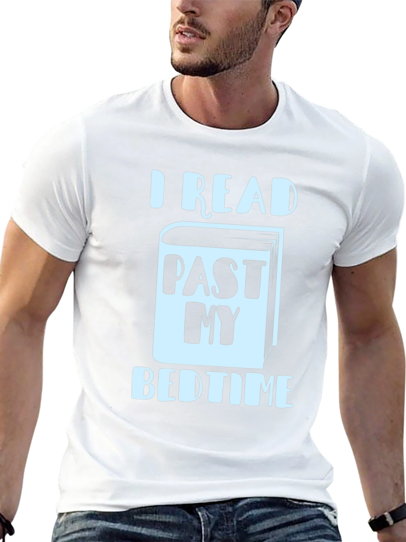 I Read Past My Bedtime Novelty T-Shirt
