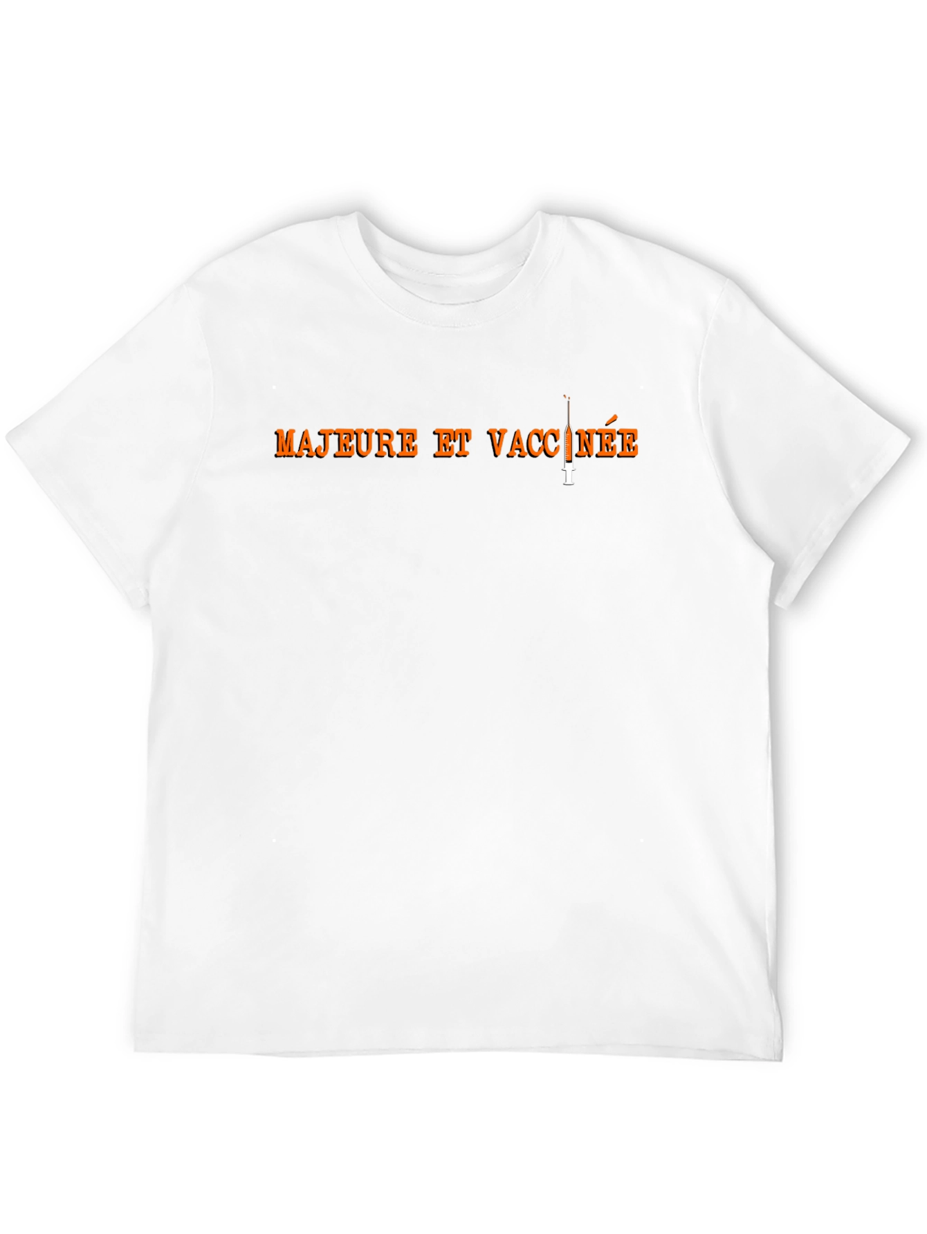 Majeure et Vaccinee T-Shirt - Black