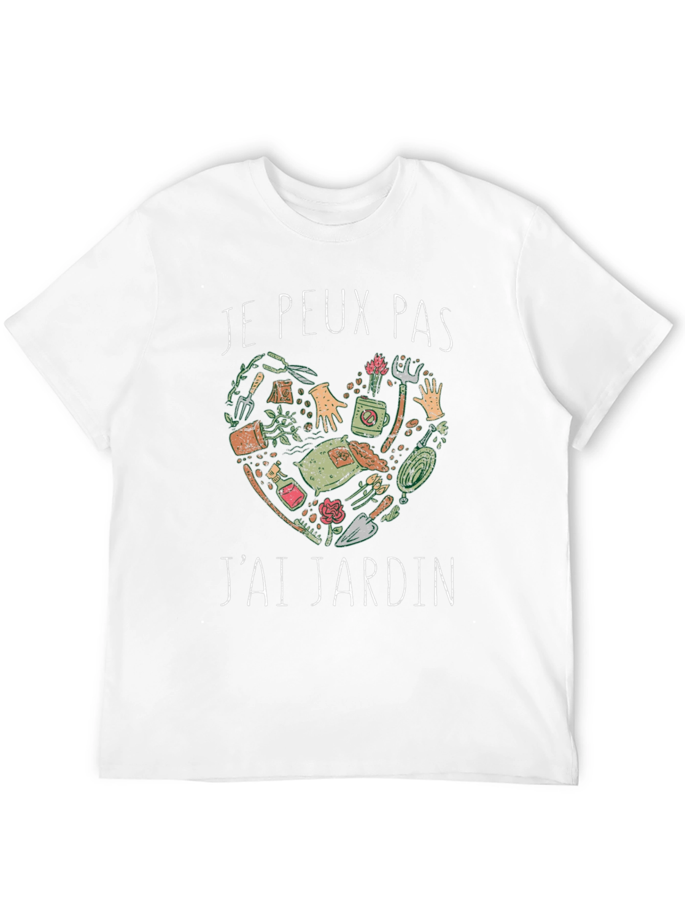 Gardener T-Shirt - Je Peux Pas Jai Jardin