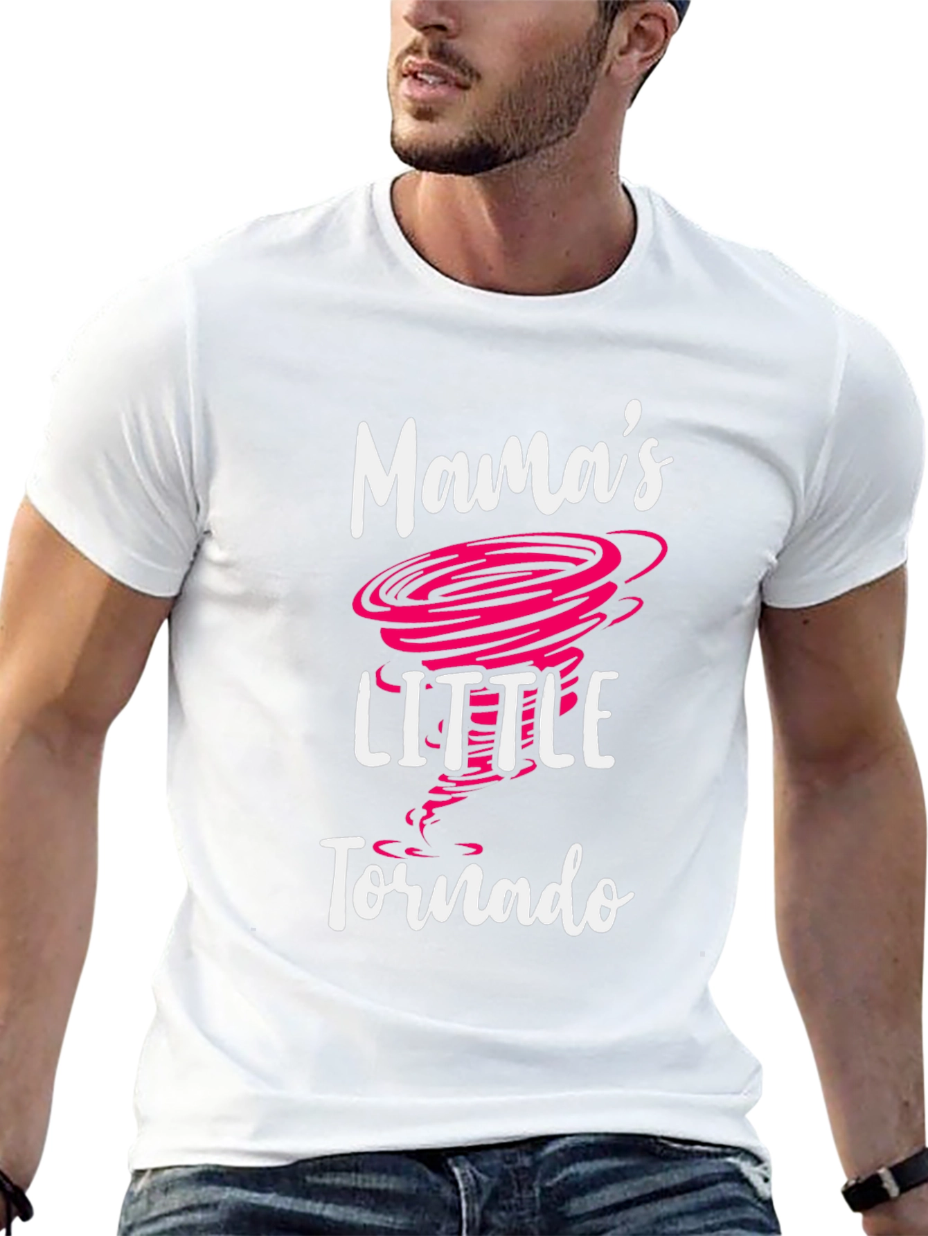 Mamas Little Tornado Graphic Tee - Black