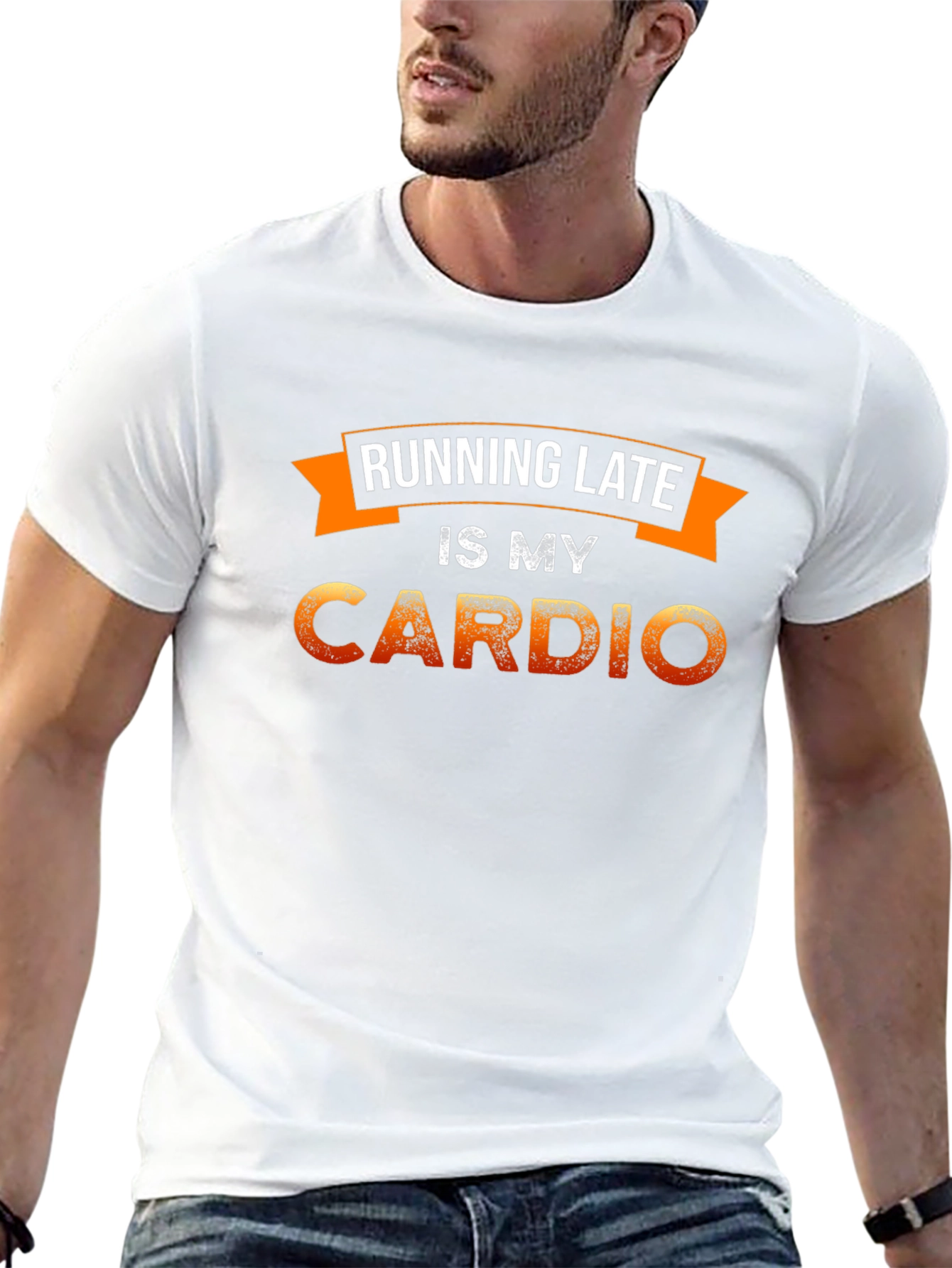 Running Late is My Cardio Graphic Tee