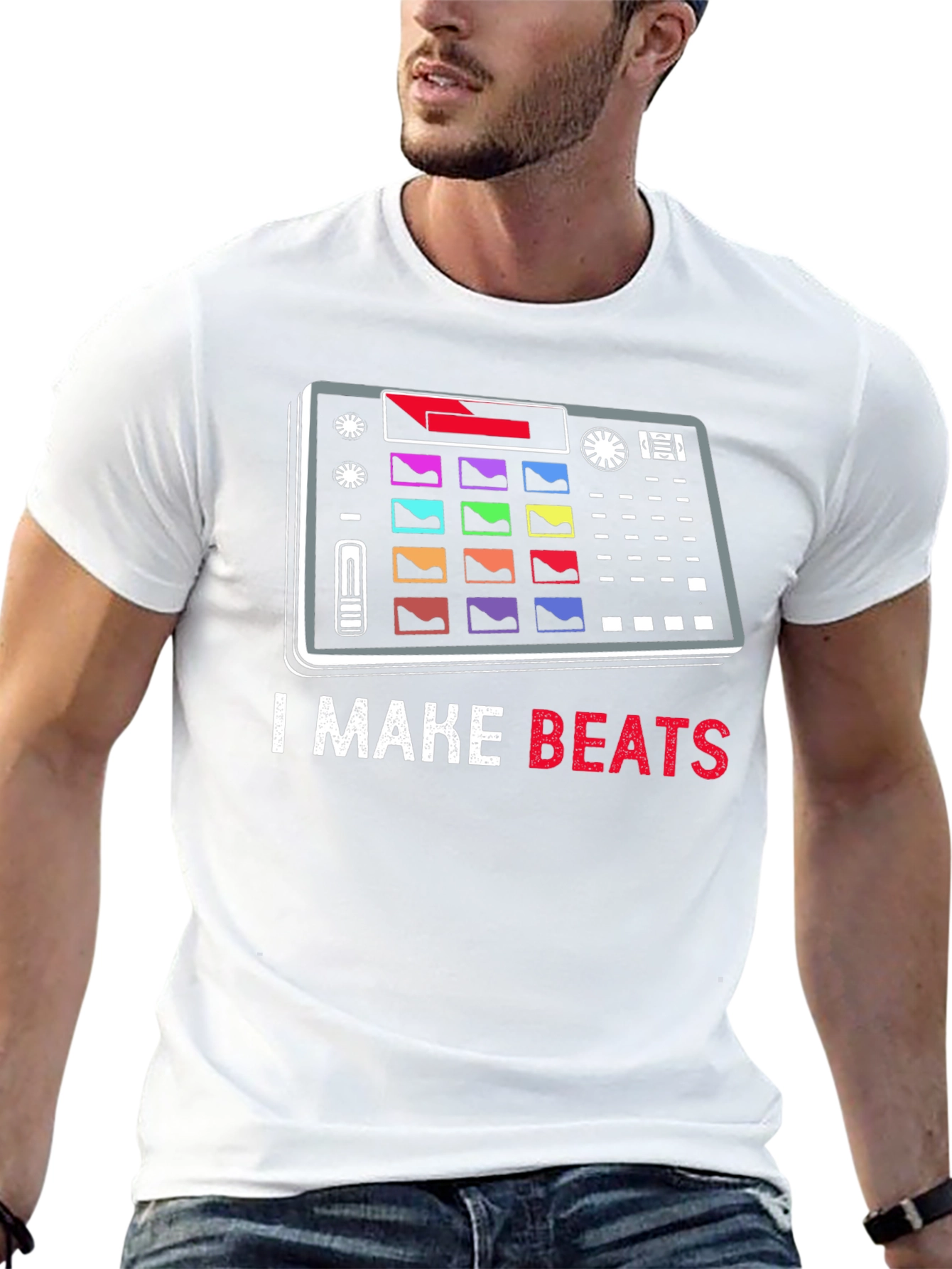 I Make Beats Music Producer Graphic T-Shirt