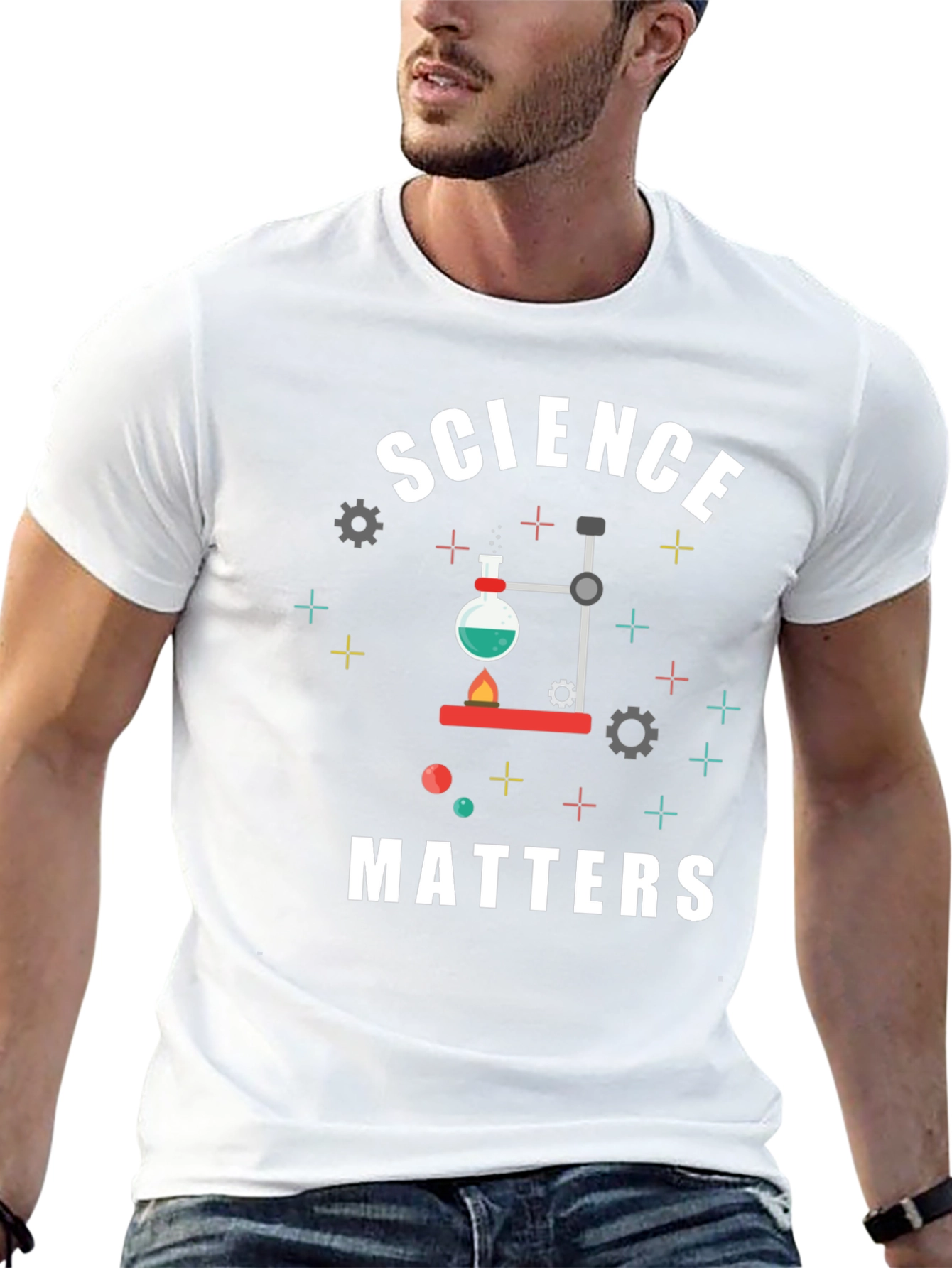 Science Matters T-Shirt - Black Graphic Tee