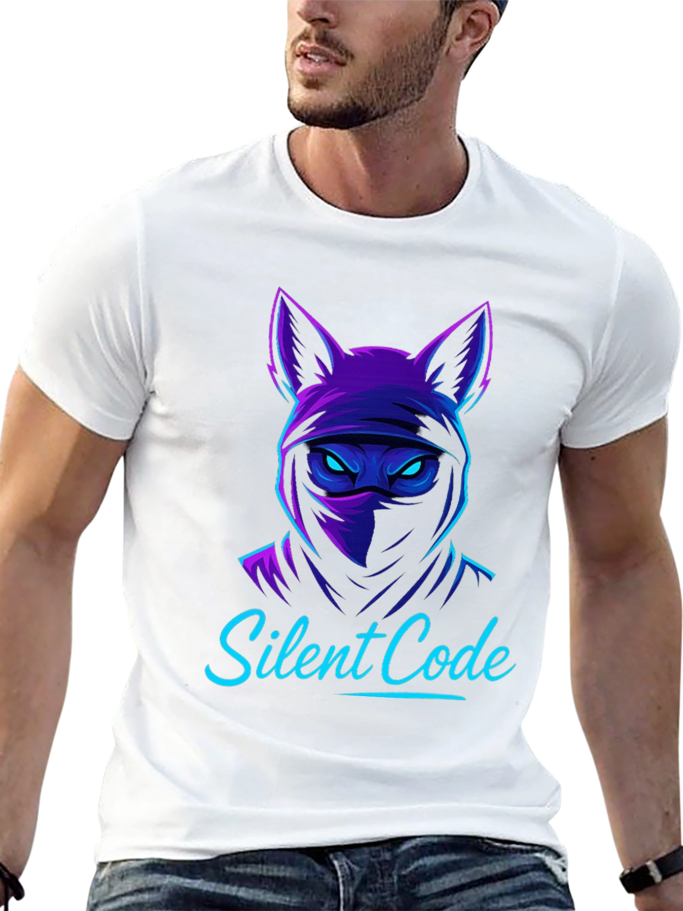 Silent Code Ninja T-Shirt - Soft Cotton Blend