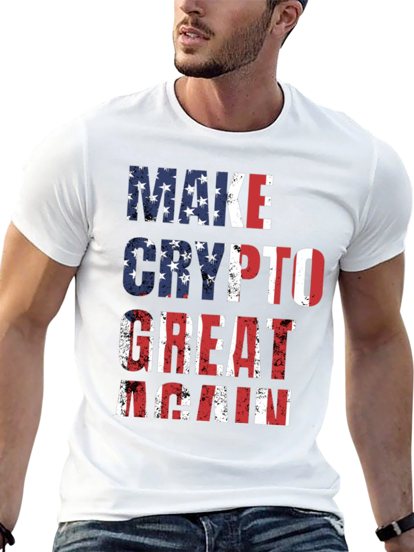 Make Crypto Great Again Graphic T-Shirt