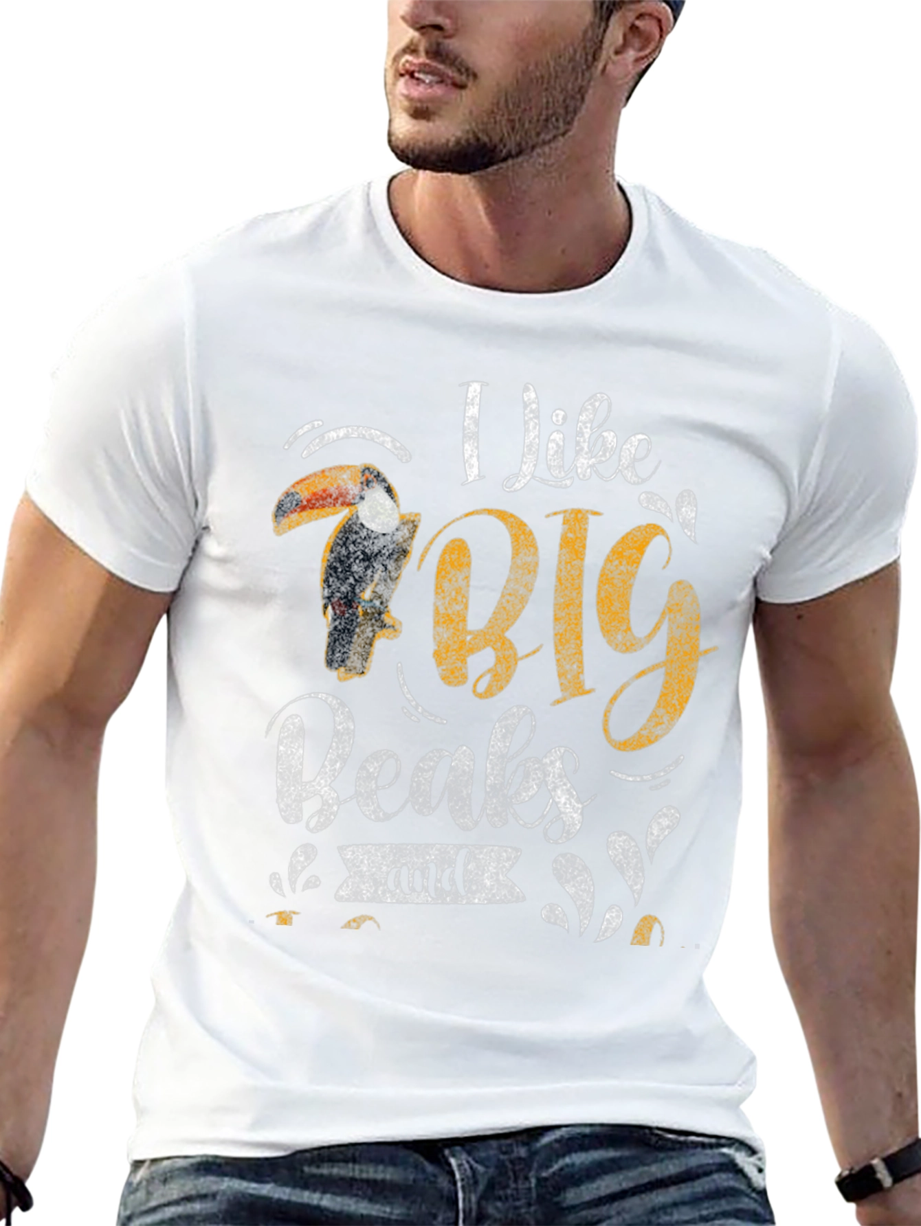 I Like Big Beaks T-Shirt - Toucan Graphic Tee