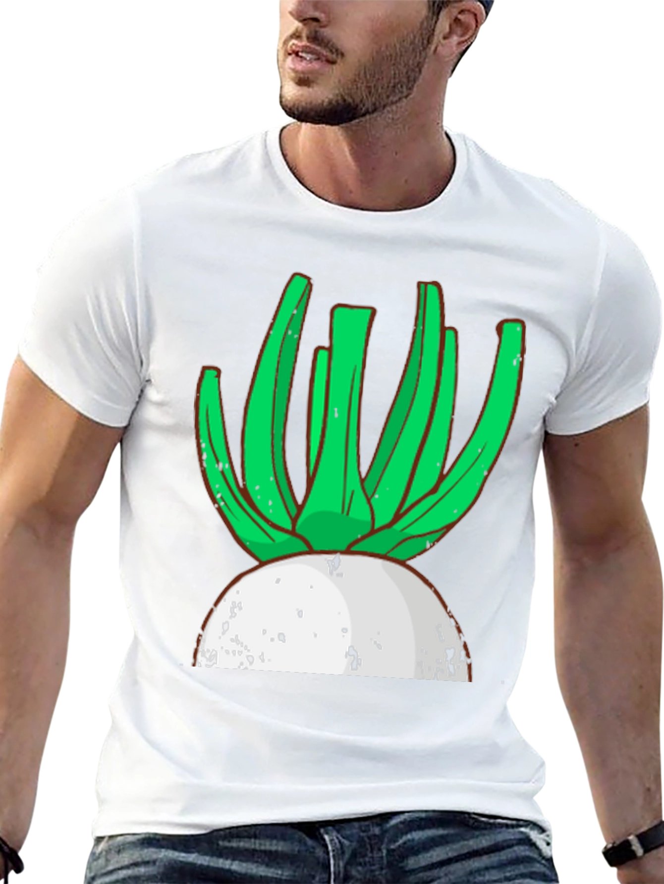 Radish Graphic T-Shirt - Fresh & Fun Design