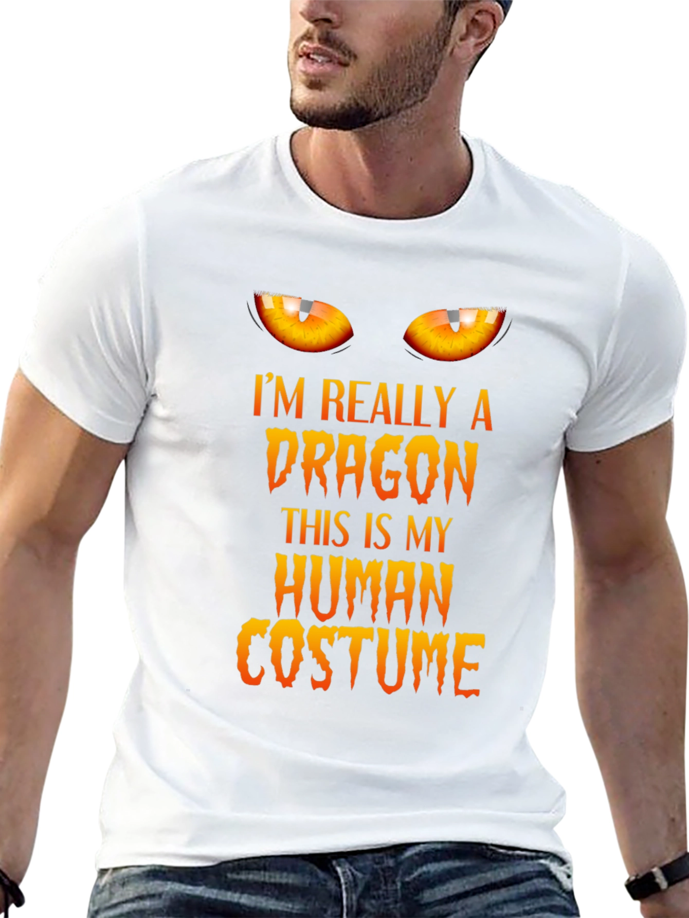 Dragon Costume Graphic T-Shirt