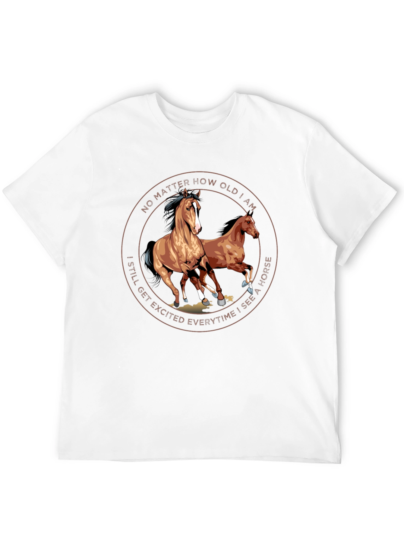 Horse Graphic T-Shirt - Animal Lover Tee
