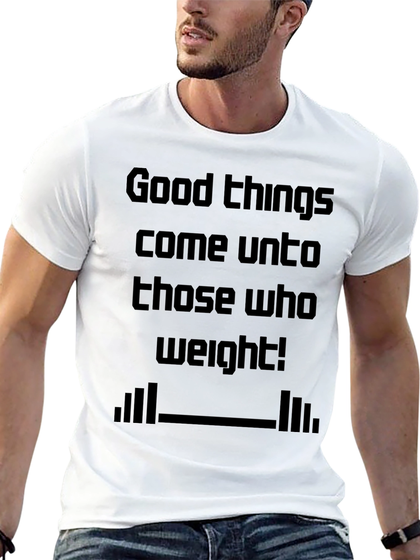 Good Things Weight Lifting Black T-Shirt
