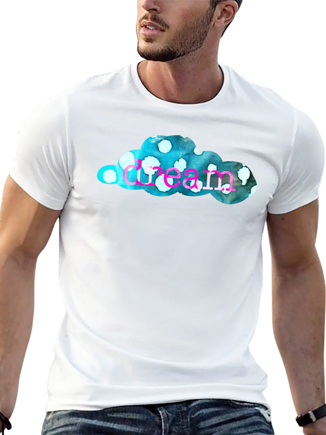 Dream Cloud Graphic Tee - Stylish Comfort
