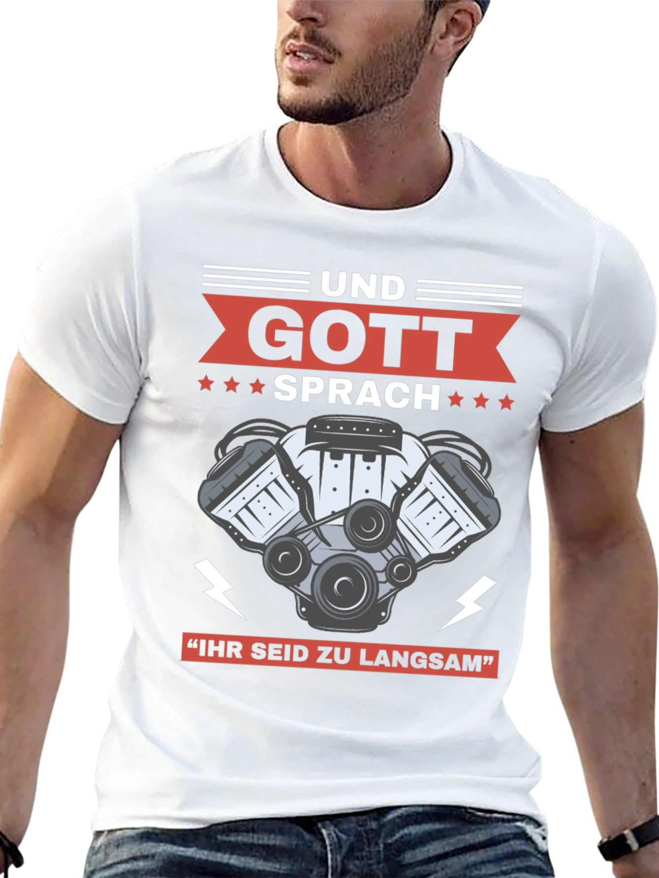 God Spoke Engine T-Shirt