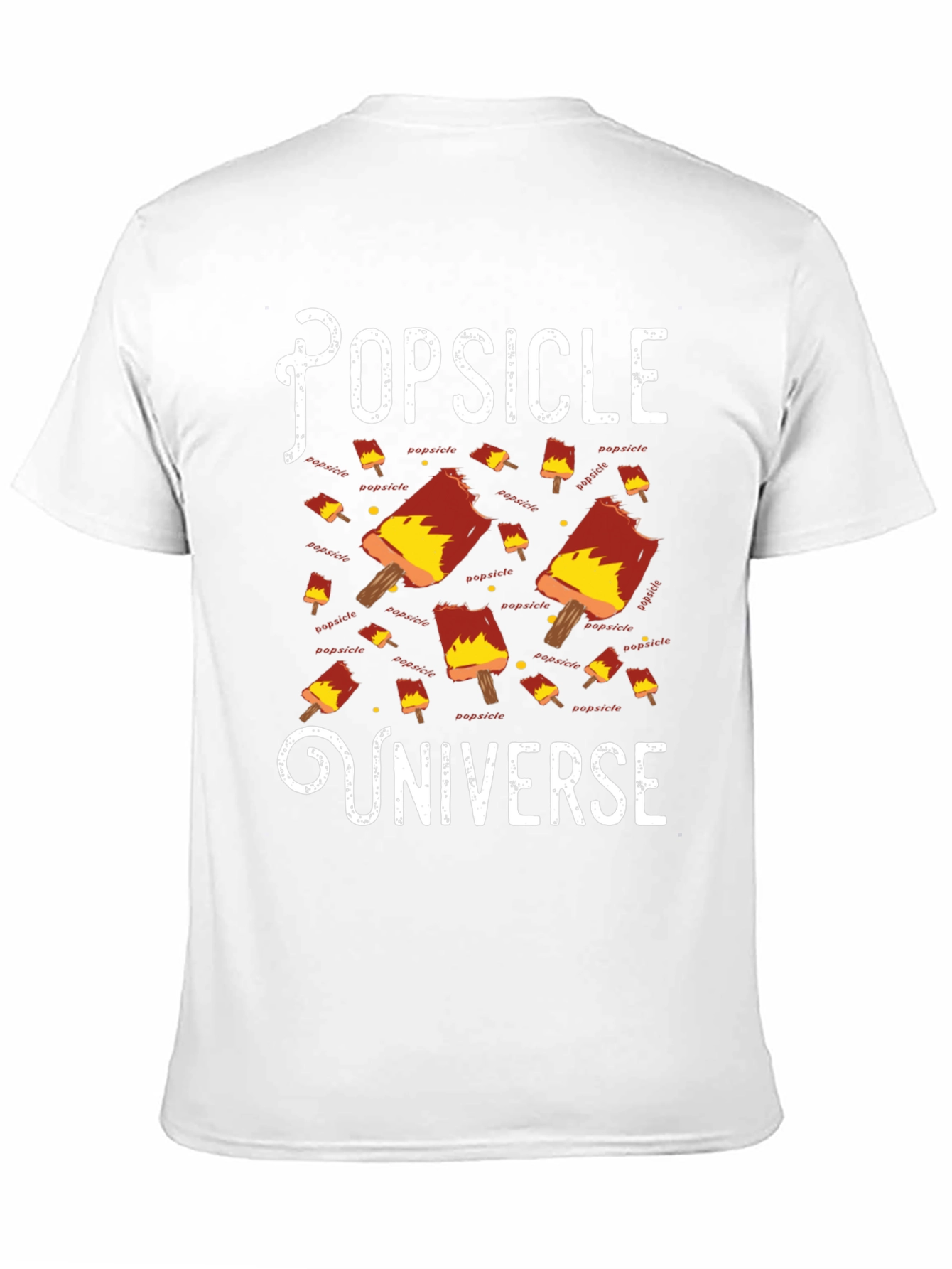 Popsicle Universe Graphic Tee - Cool Summer Style