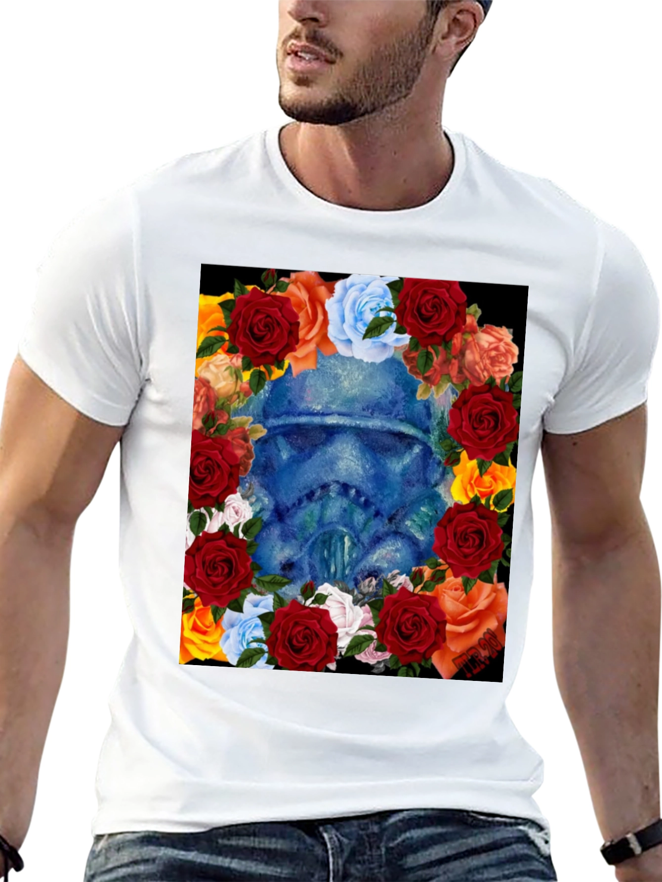 Stormtrooper Floral T-Shirt