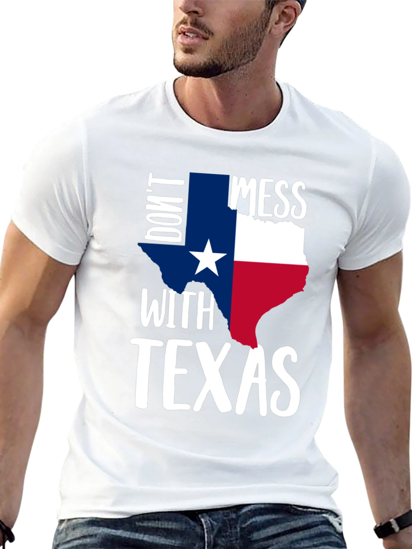 Dont Mess with Texas Graphic Tee - Black