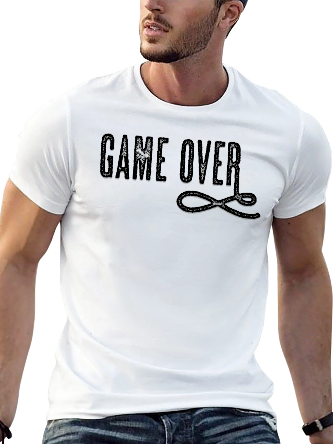 Game Over Infinity Symbol T-Shirt - Stylish Casual Wear