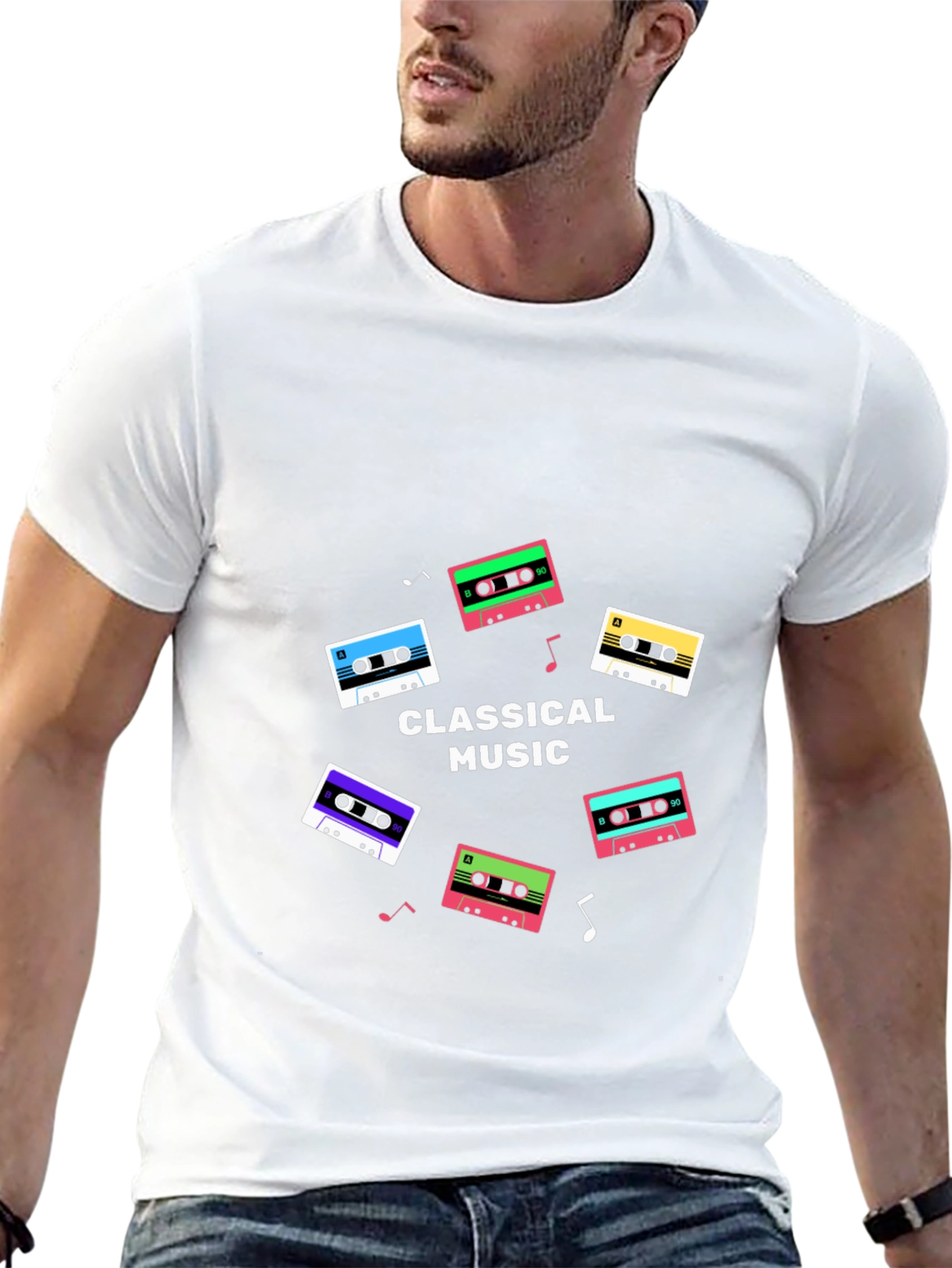 Classical Music Cassette Tape T-Shirt