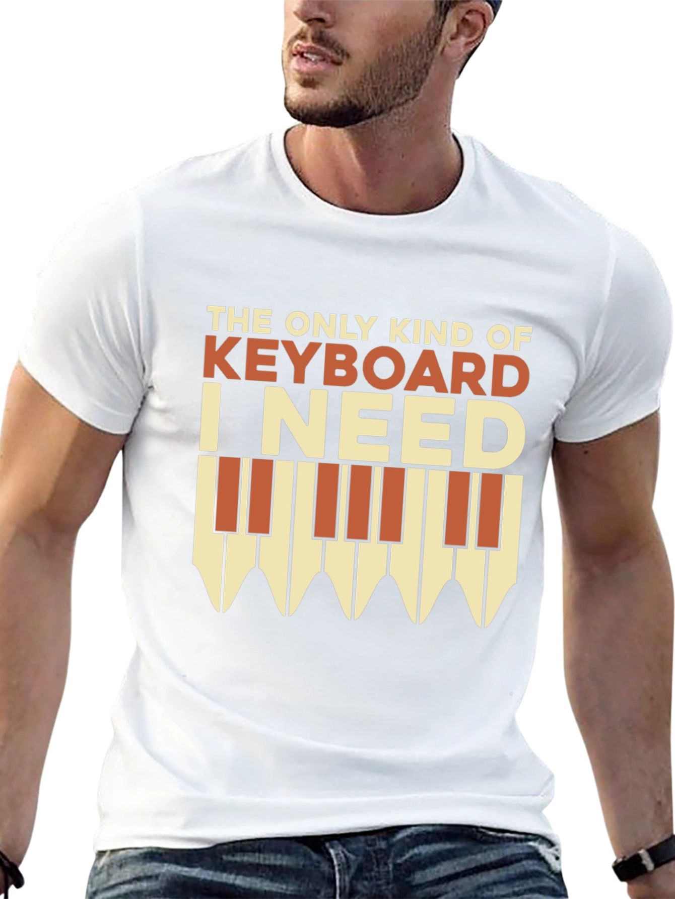 Keyboard T-Shirt: The Only Kind I Need!
